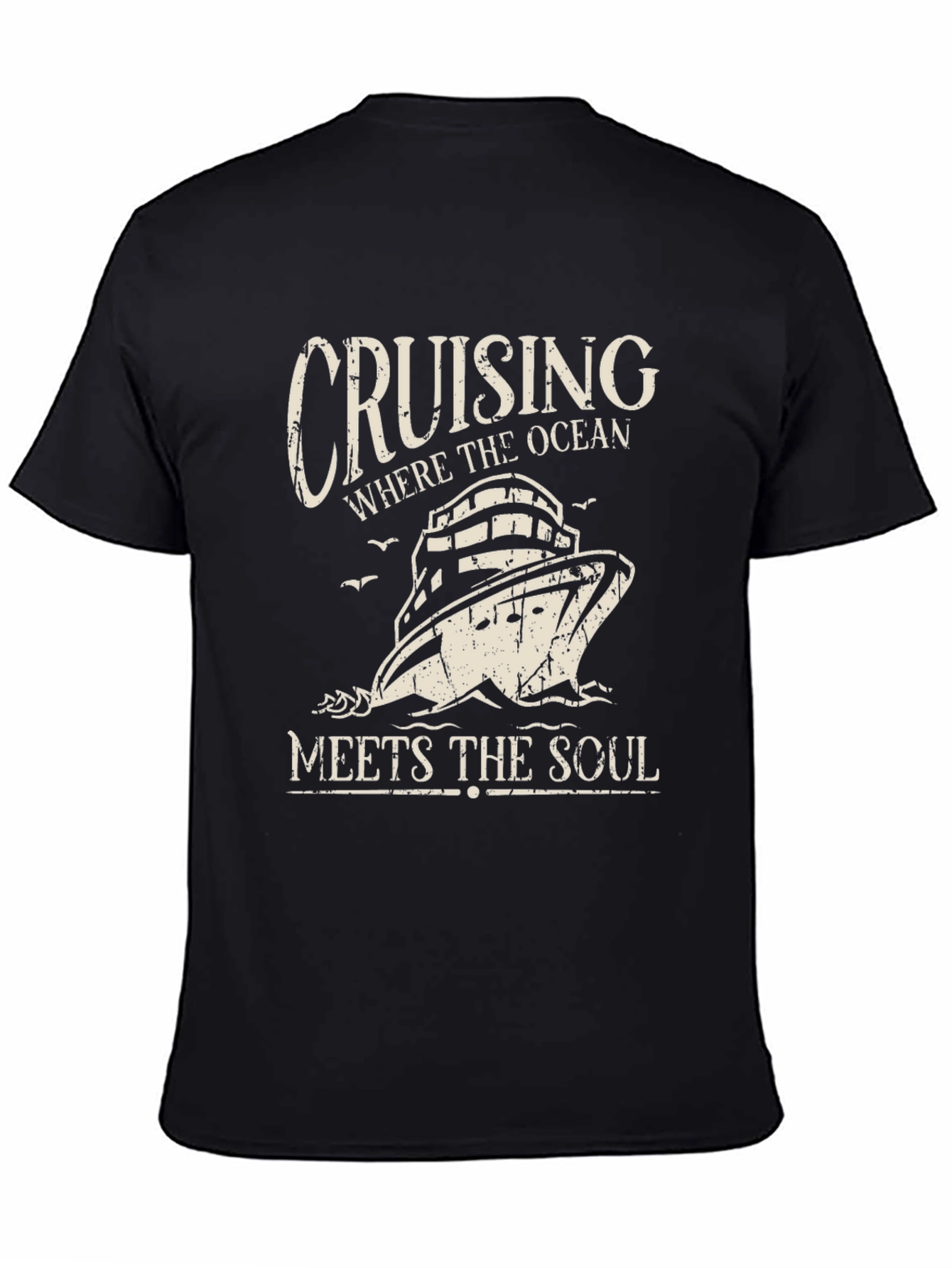Cruising Where the Ocean Meets the Soul T-Shirt