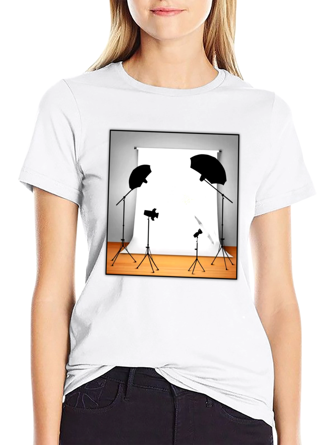 Photo Studio Black T-Shirt