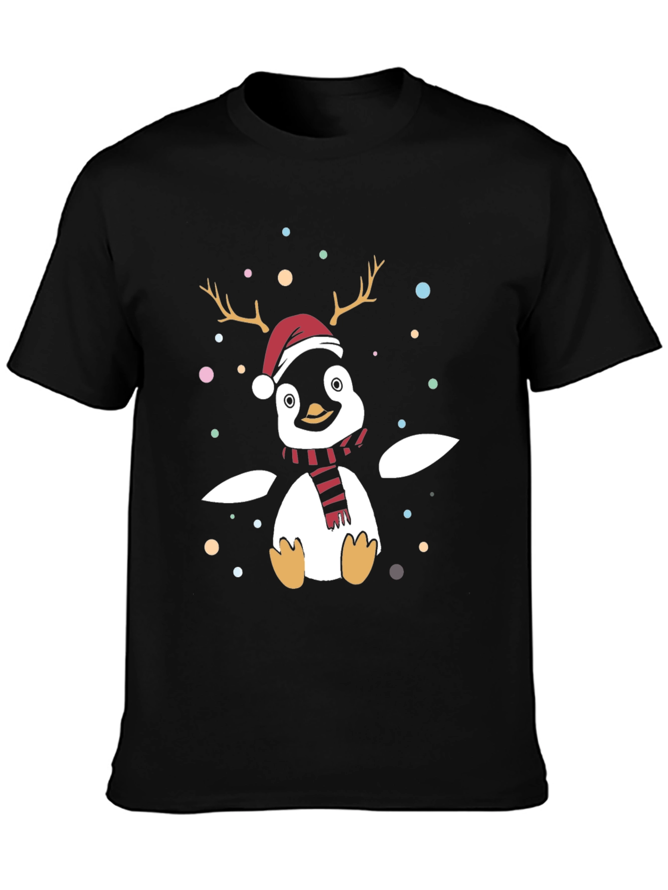 Festive Penguin Christmas T-Shirt