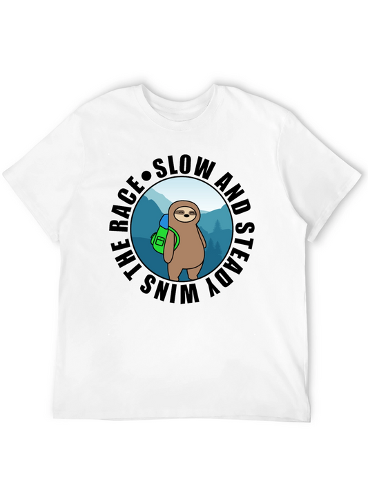 Sloth Hiking T-Shirt: Slow and Steady Wins the Race