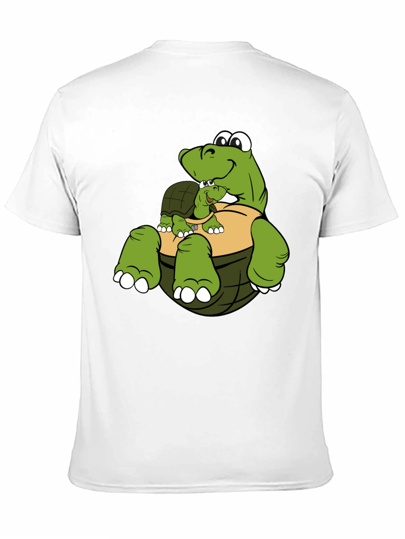 Cute Turtle Family Graphic T-Shirt