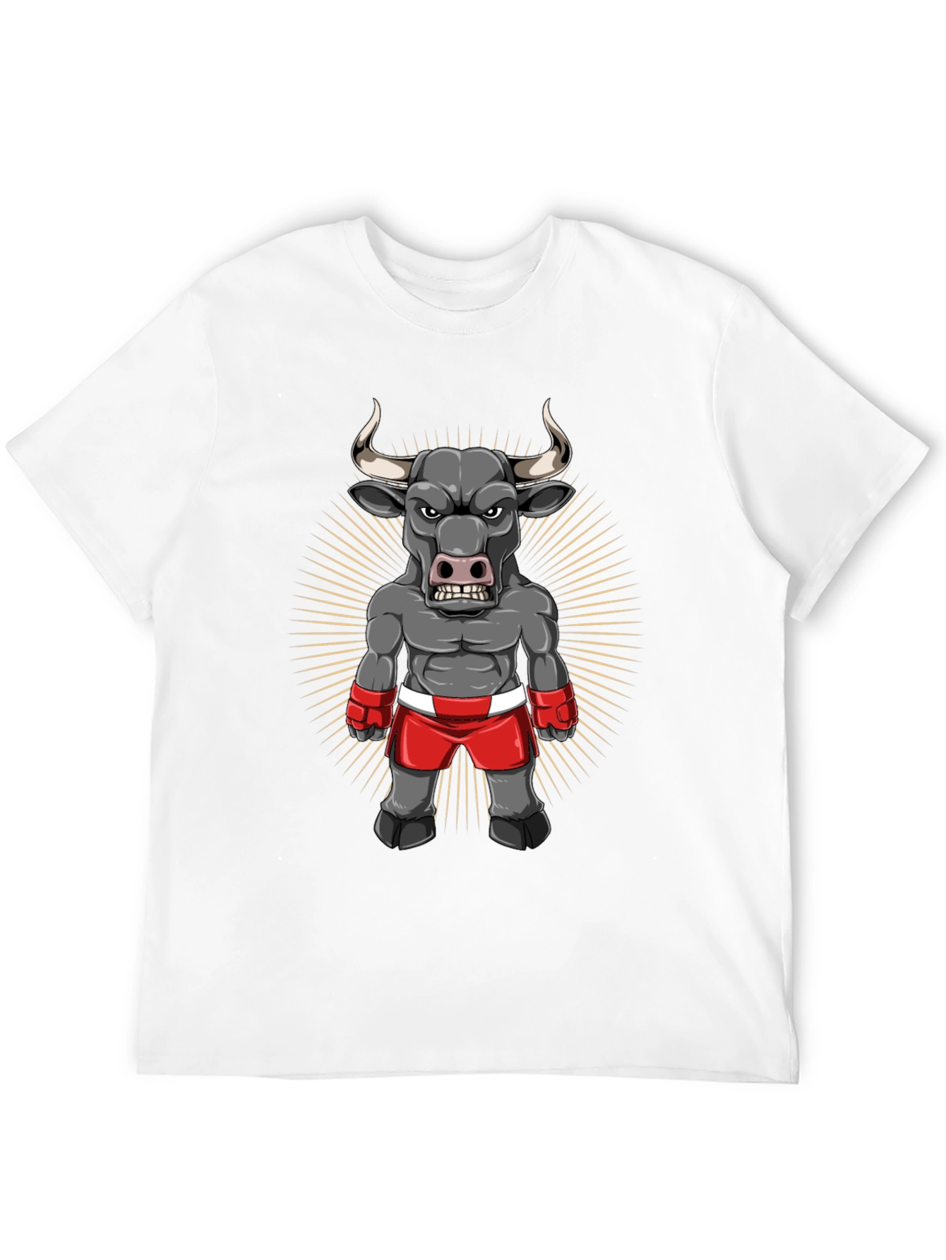 Bull Boxer Graphic Tee - Black
