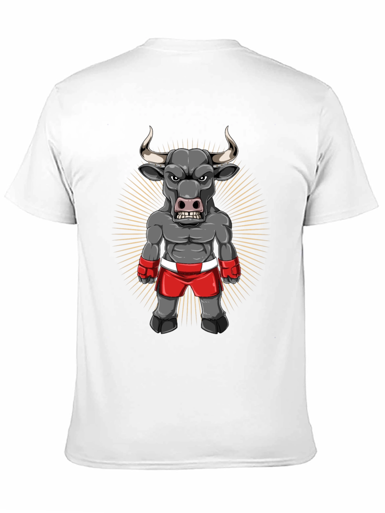 Bull Boxer Graphic Tee - Black