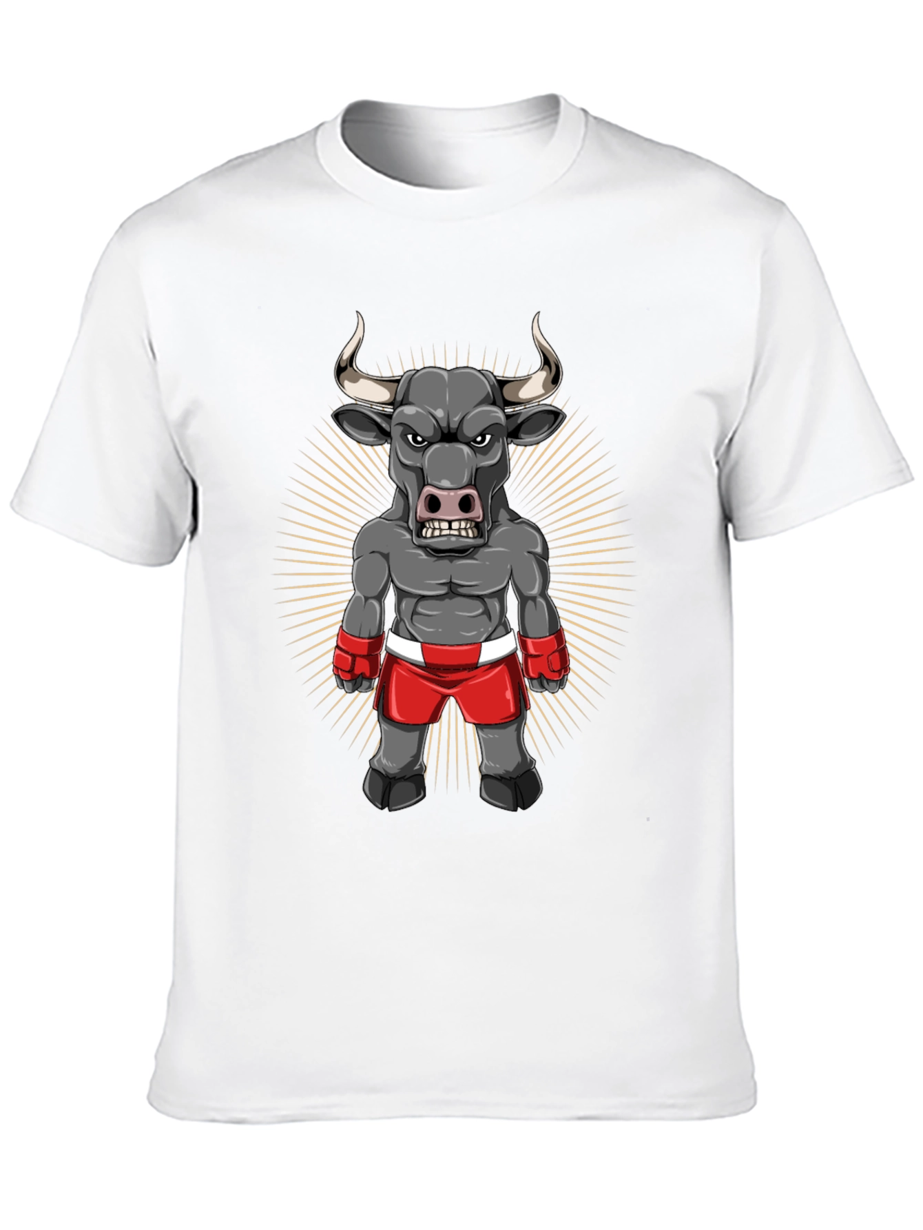 Bull Boxer Graphic Tee - Black