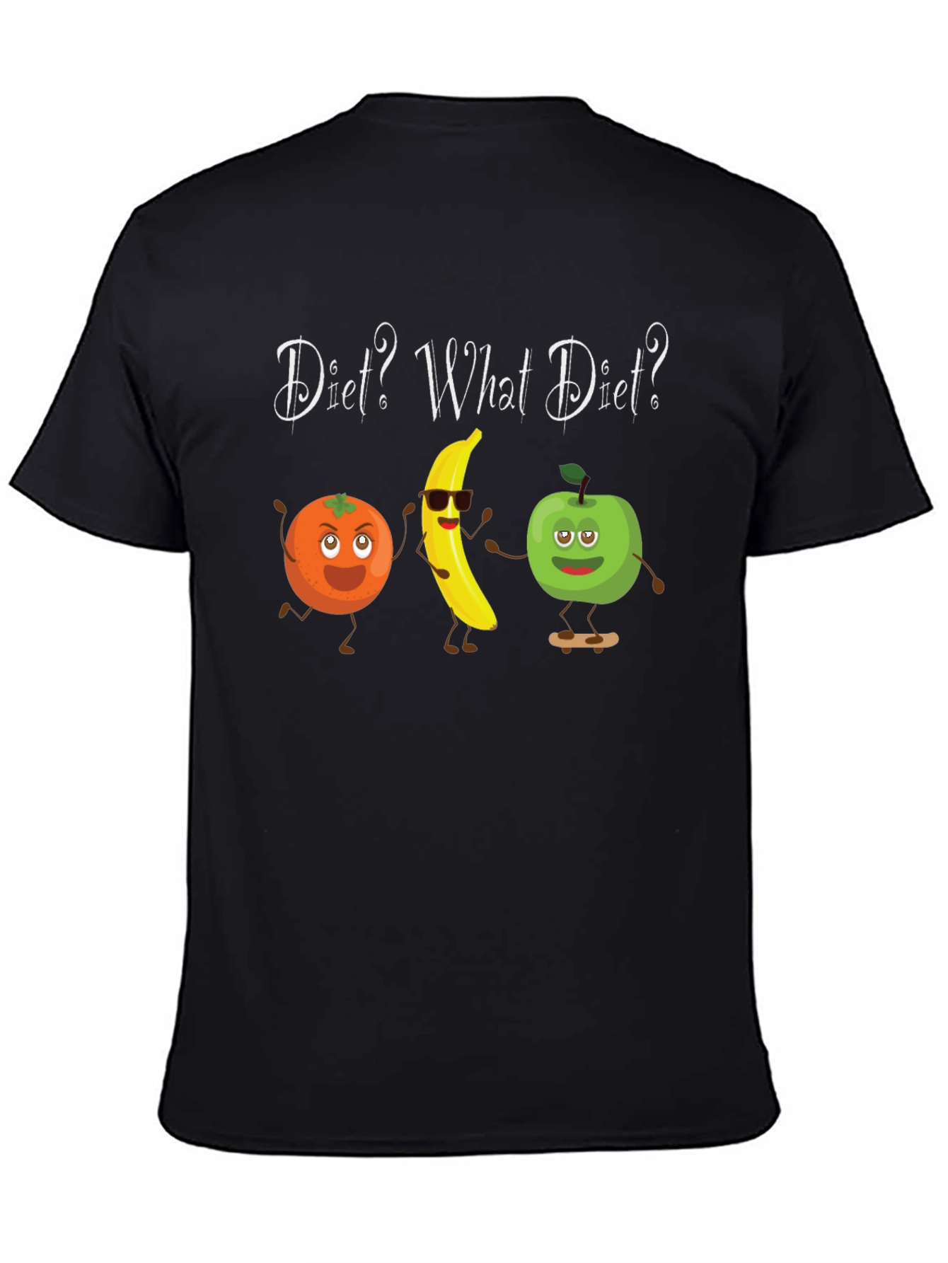Diet? What Diet? Funny Fruit T-Shirt