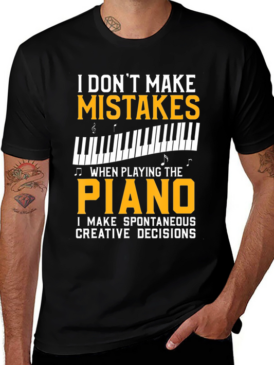 Funny Piano Player T-Shirt