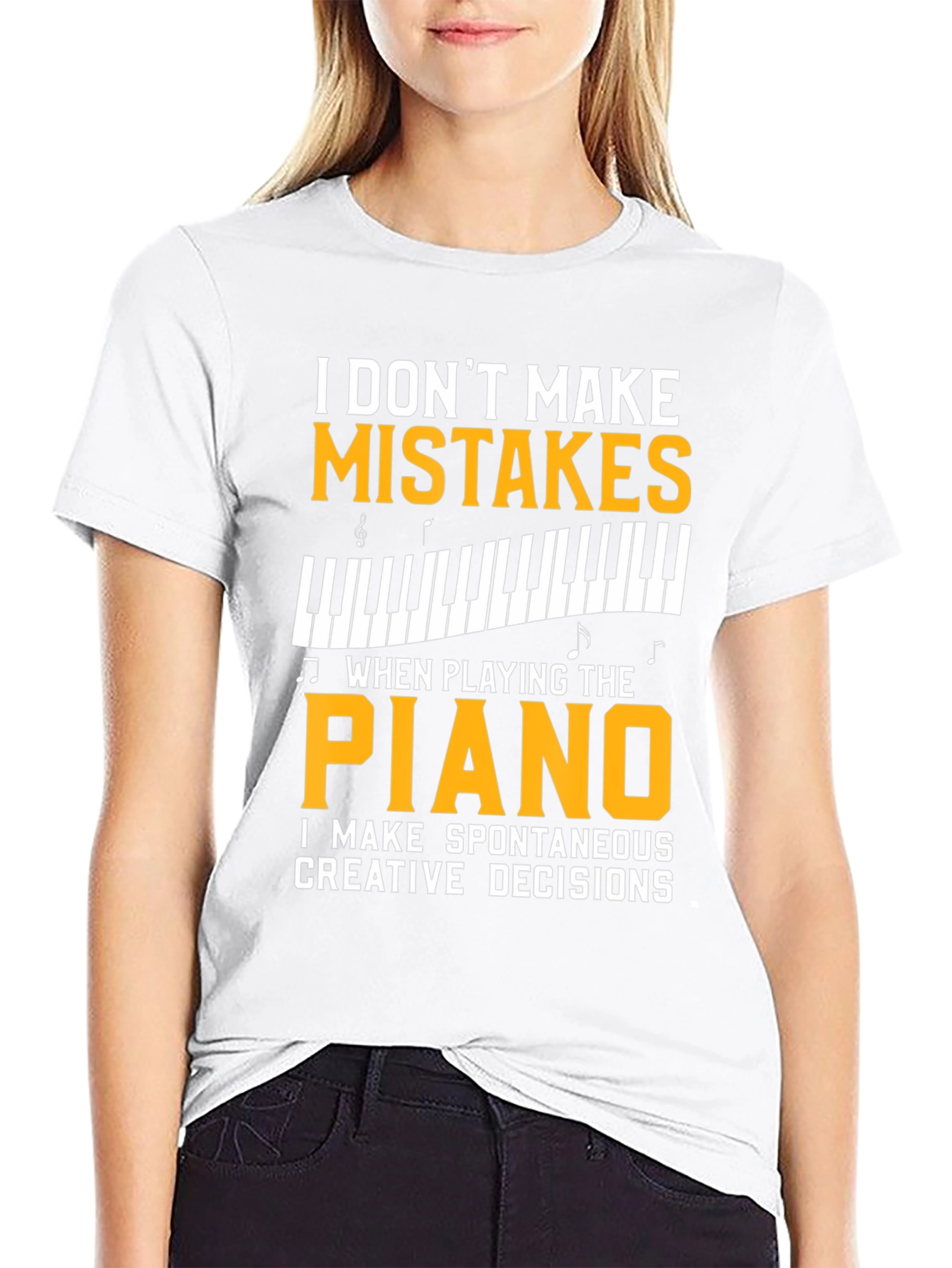 Funny Piano Player T-Shirt