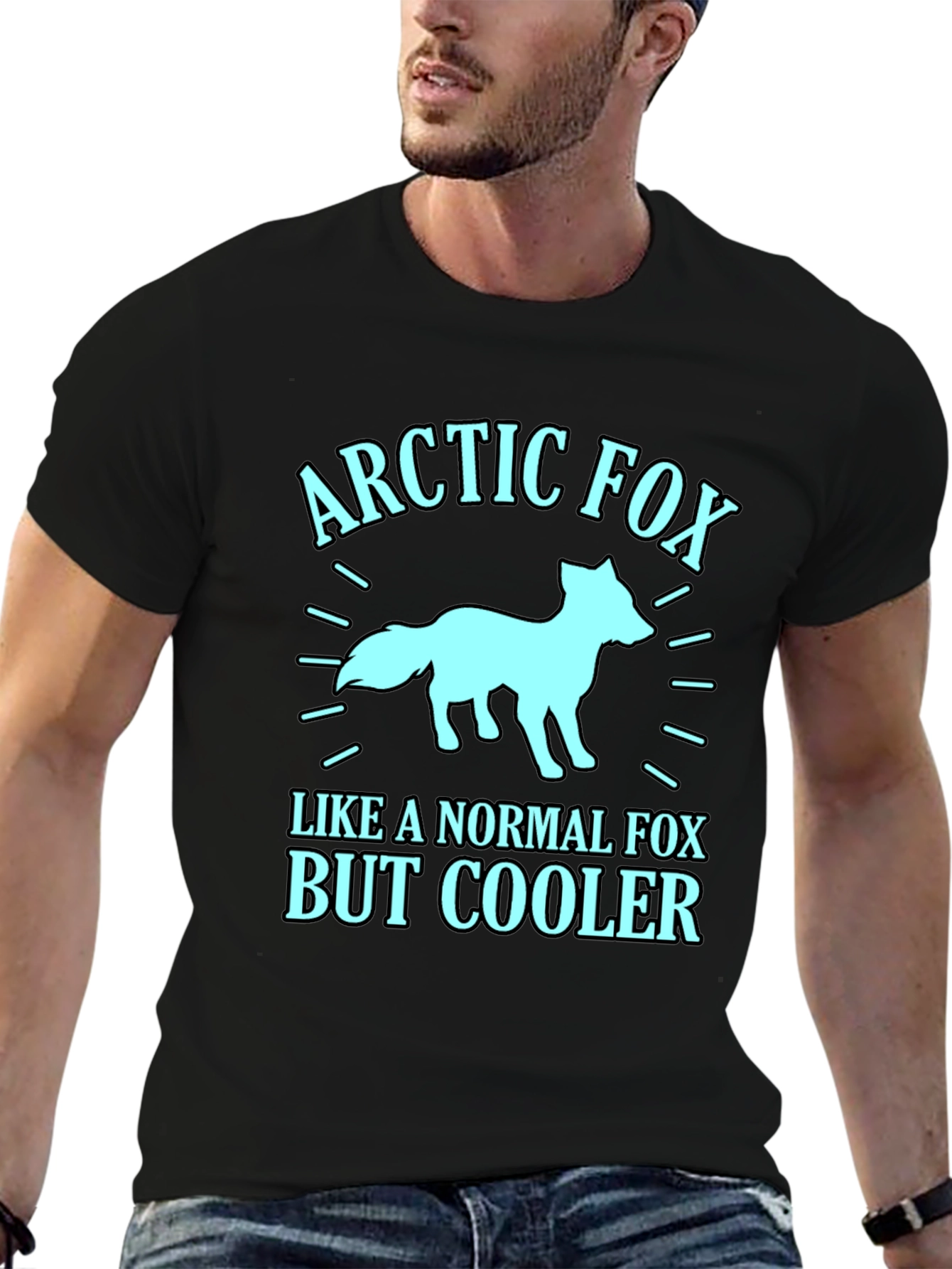 Arctic Fox Cool Graphic T-Shirt