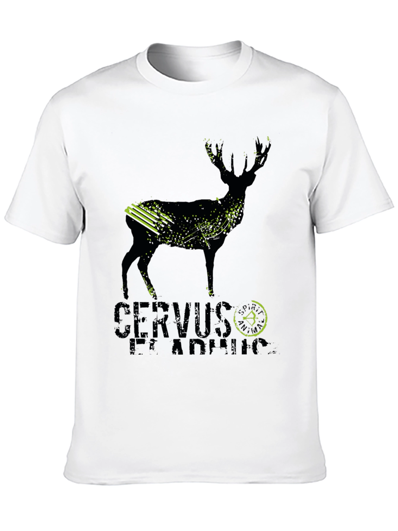 Deer Hunting T-Shirt - Cervus Elaphus Archery Design