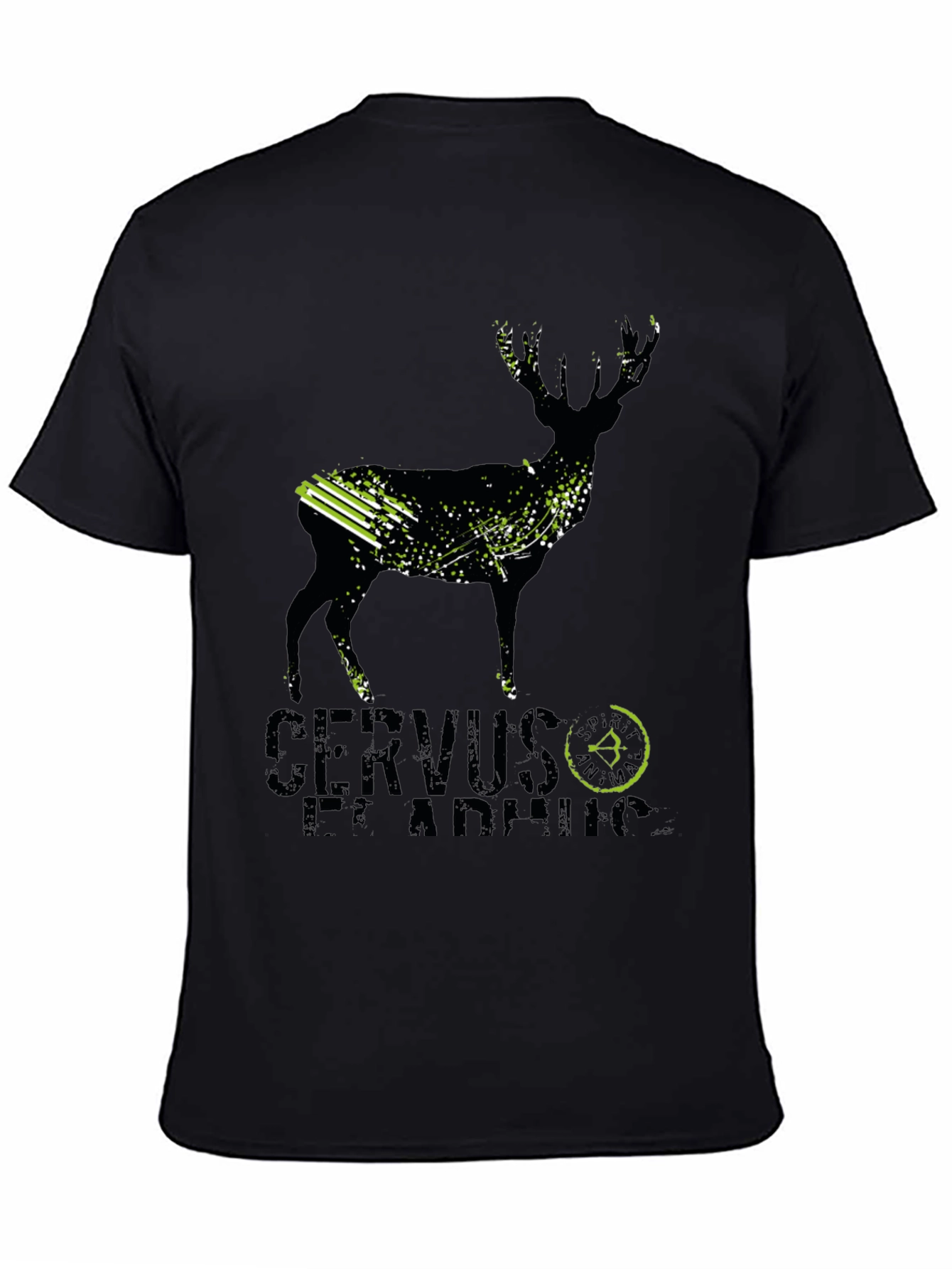 Deer Hunting T-Shirt - Cervus Elaphus Archery Design