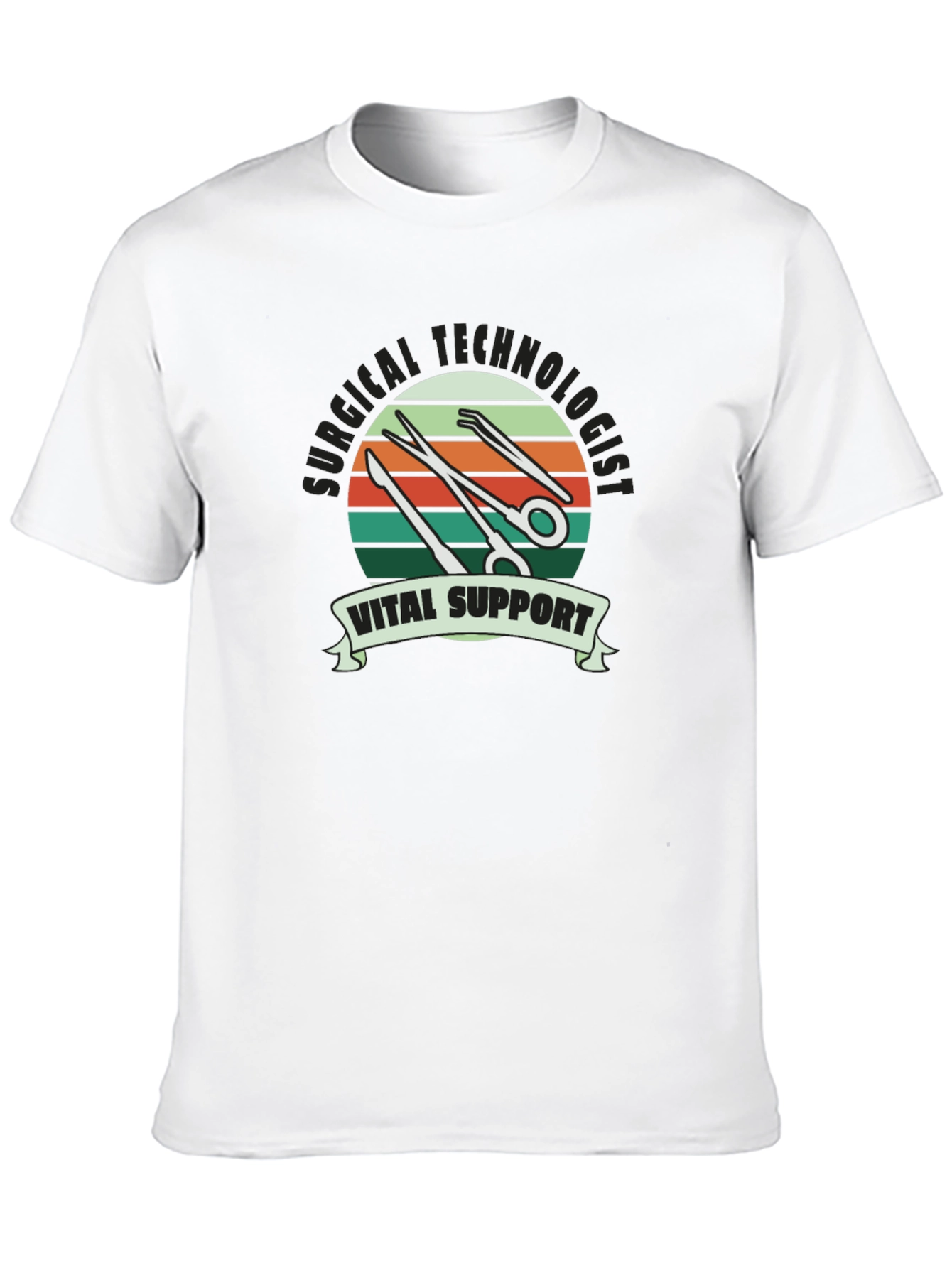 Surgical Tech Vital Support Graphic Tee