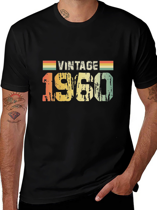 Vintage 1960 Graphic Tee - Retro Style