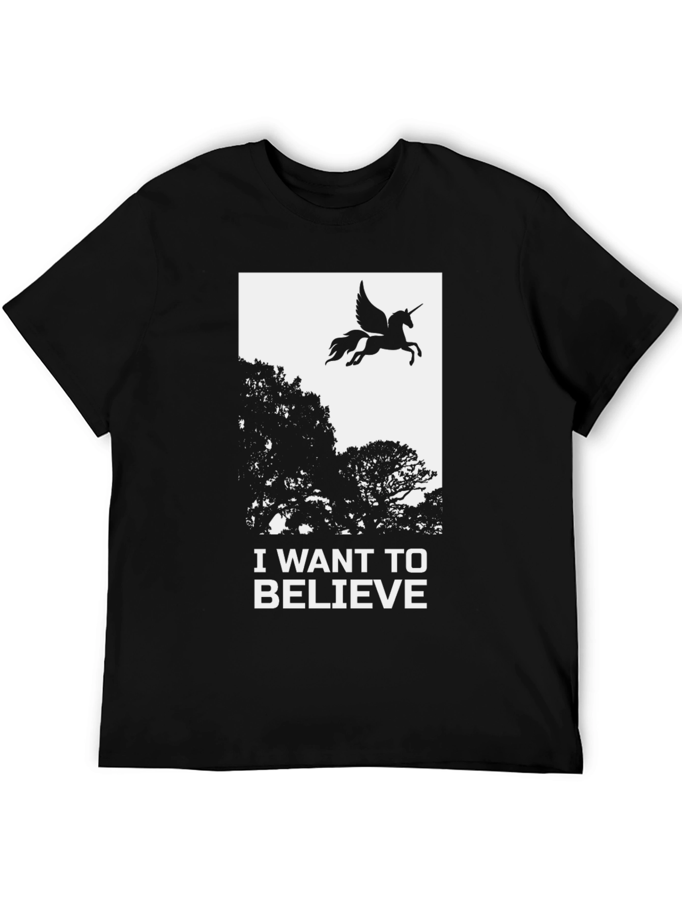 I Want to Believe Pegasus T-Shirt