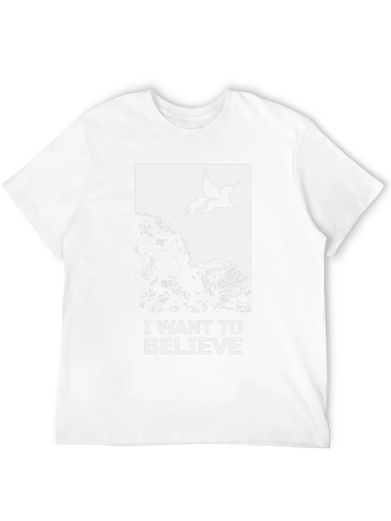I Want to Believe Pegasus T-Shirt
