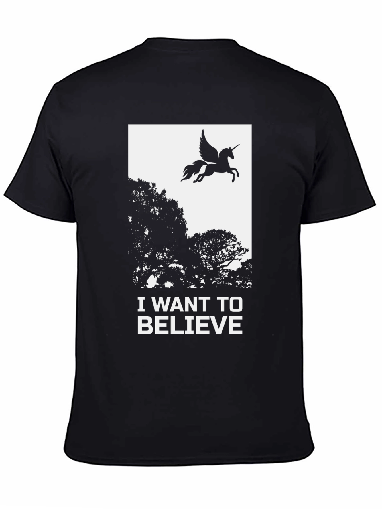 I Want to Believe Pegasus T-Shirt