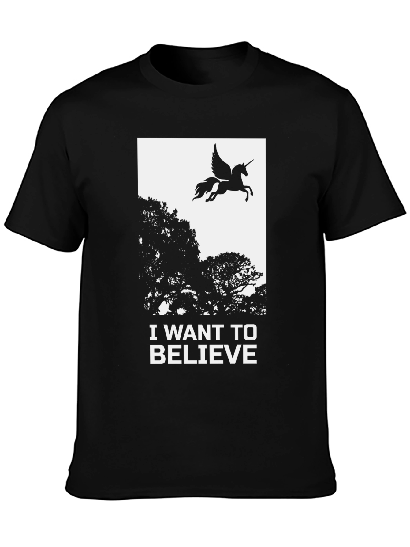 I Want to Believe Pegasus T-Shirt