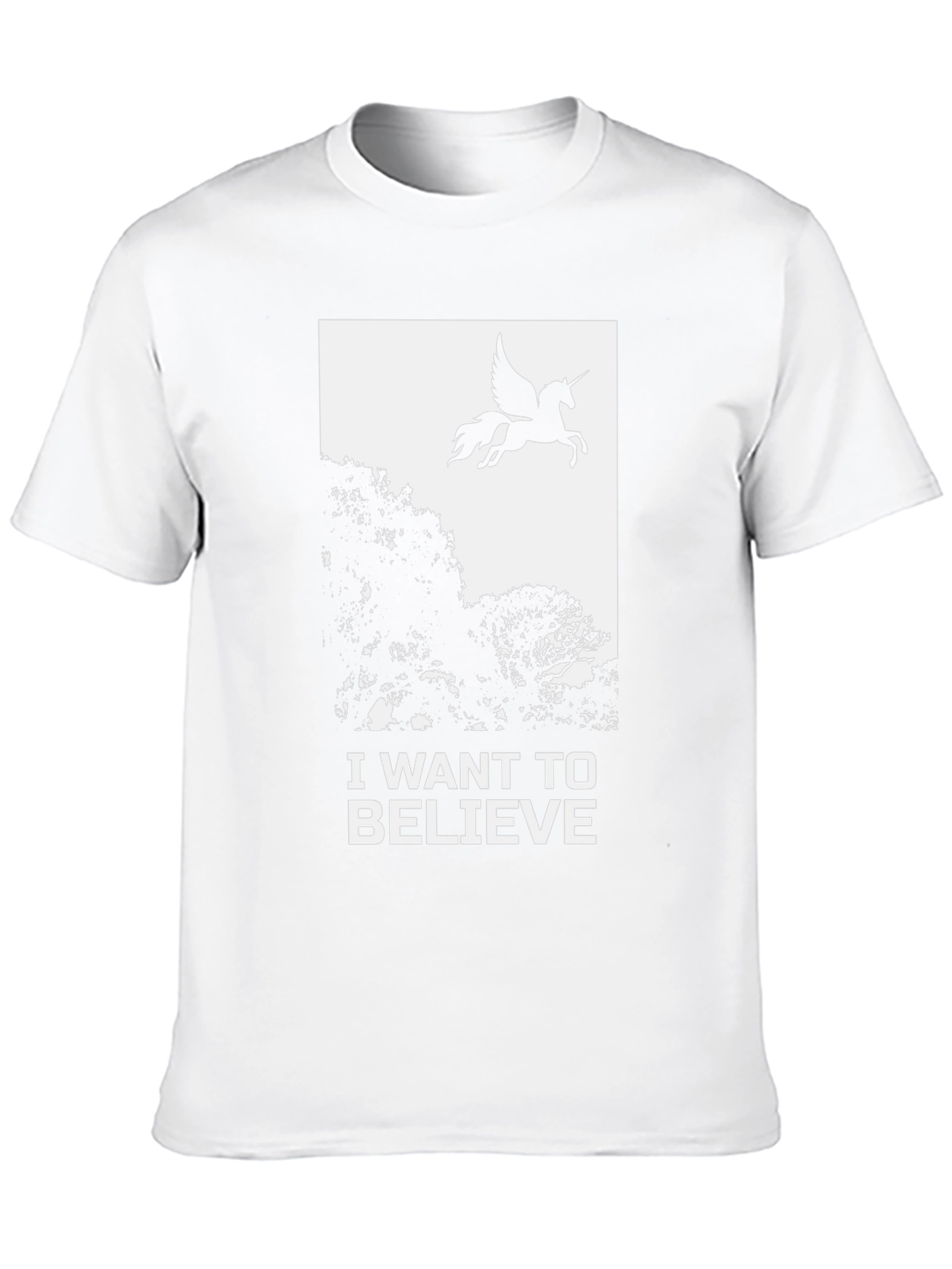 I Want to Believe Pegasus T-Shirt