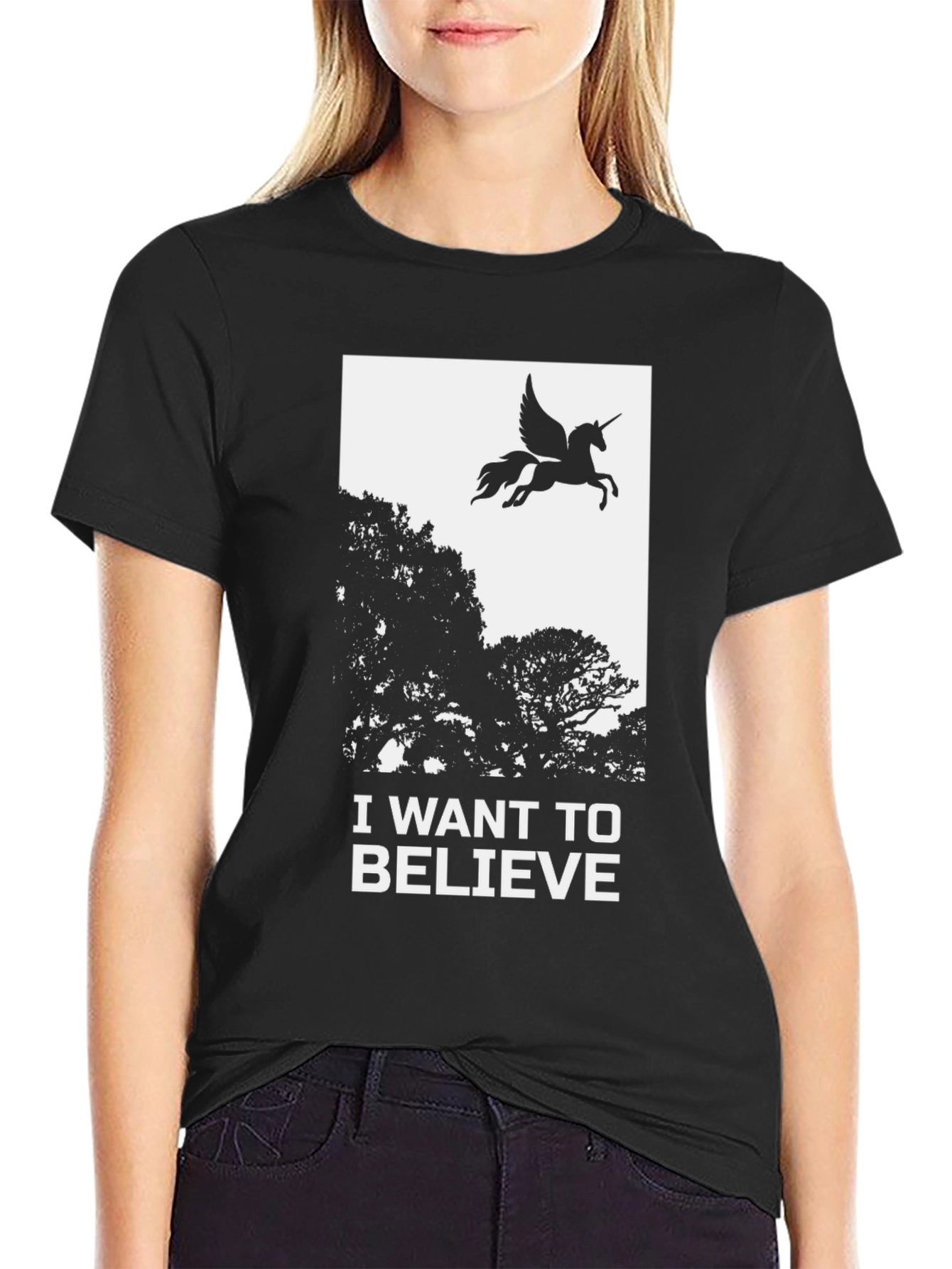 I Want to Believe Pegasus T-Shirt