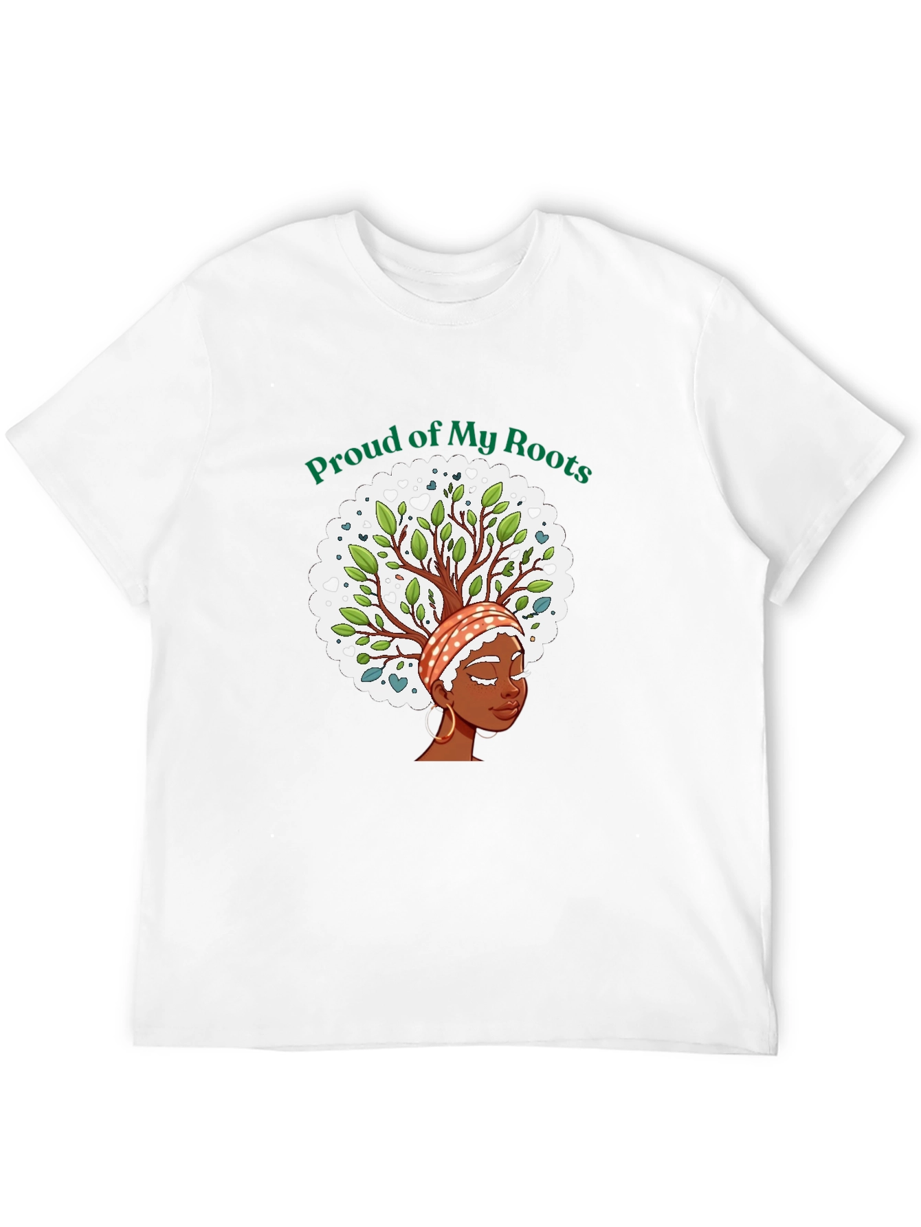 Proud of My Roots Black T-Shirt