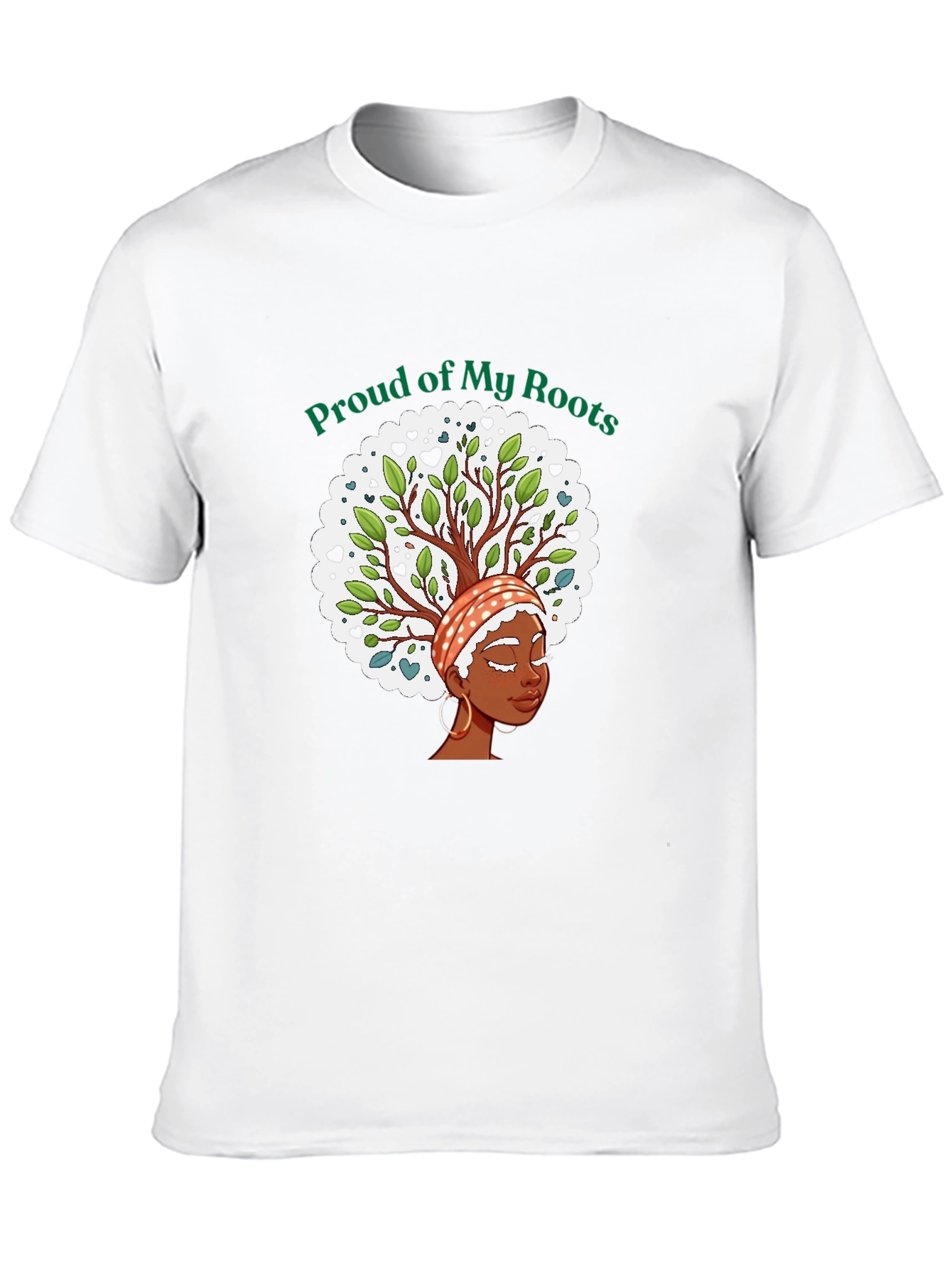 Proud of My Roots Black T-Shirt