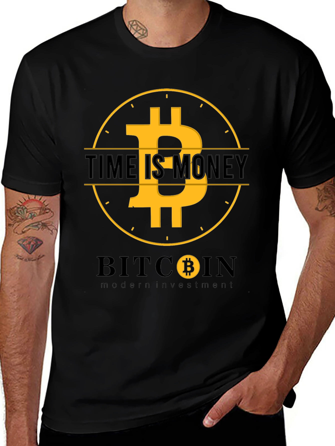 Bitcoin Time is Money T-Shirt