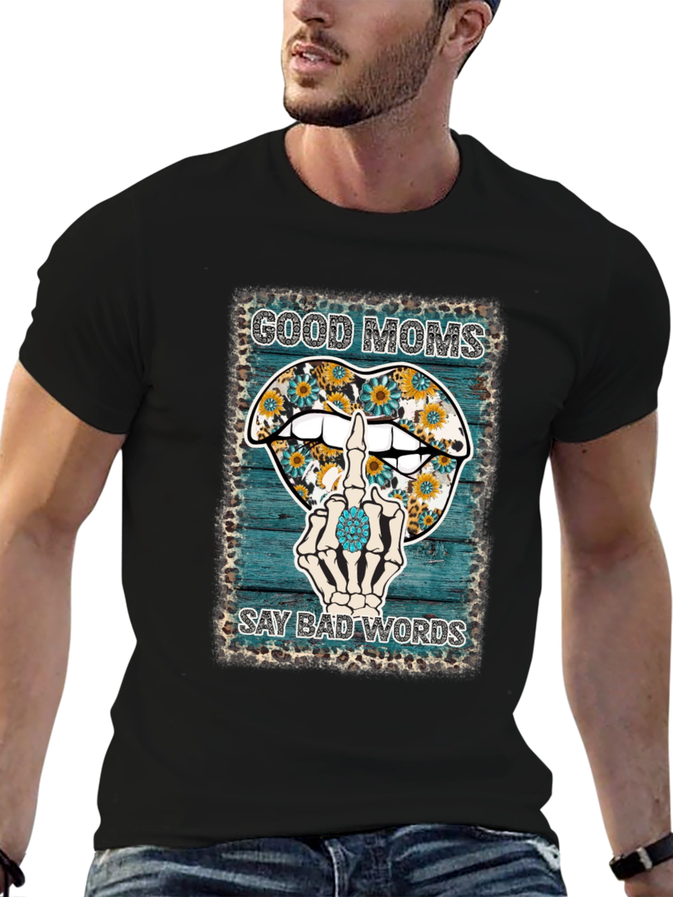 Good Moms Say Bad Words Graphic Tee
