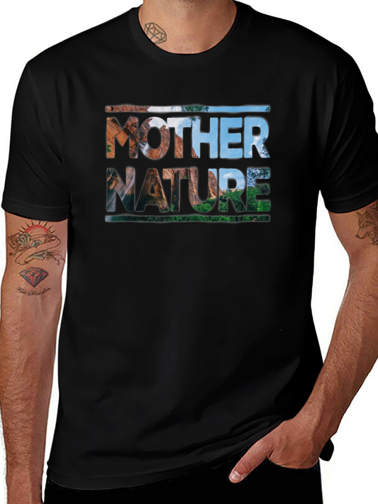 Mother Nature T-Shirt - Black Graphic Tee