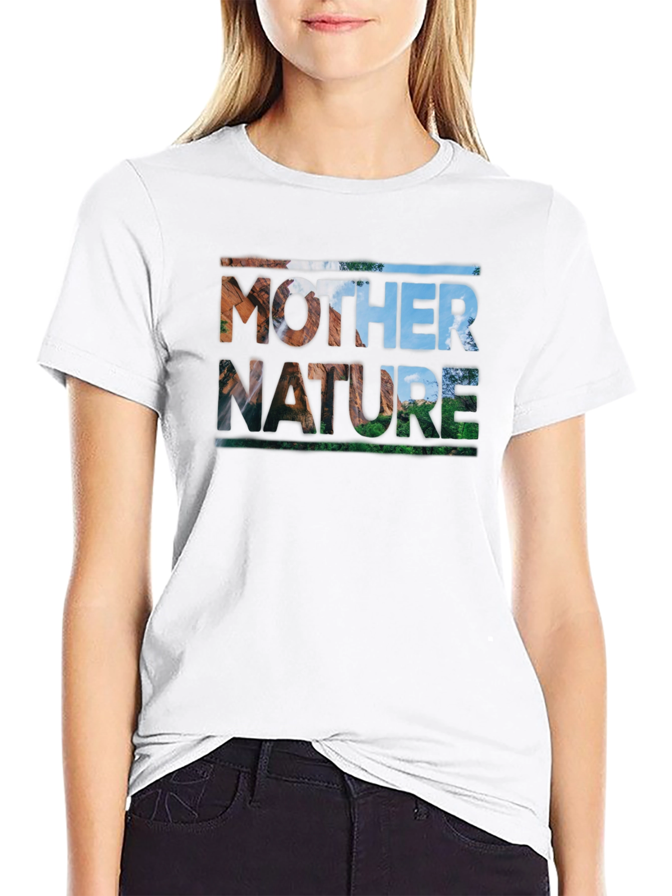 Mother Nature T-Shirt - Black Graphic Tee