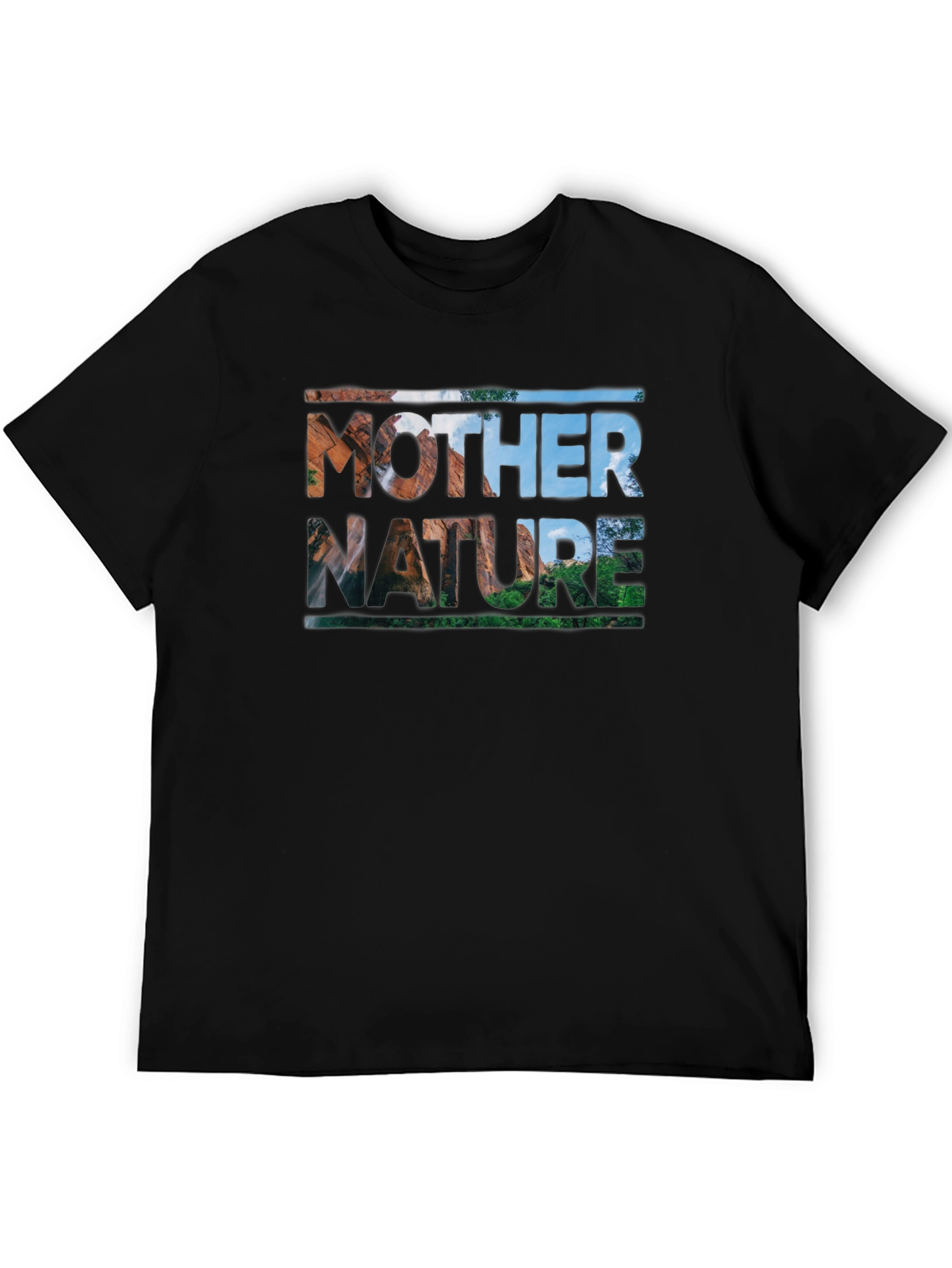 Mother Nature T-Shirt - Black Graphic Tee