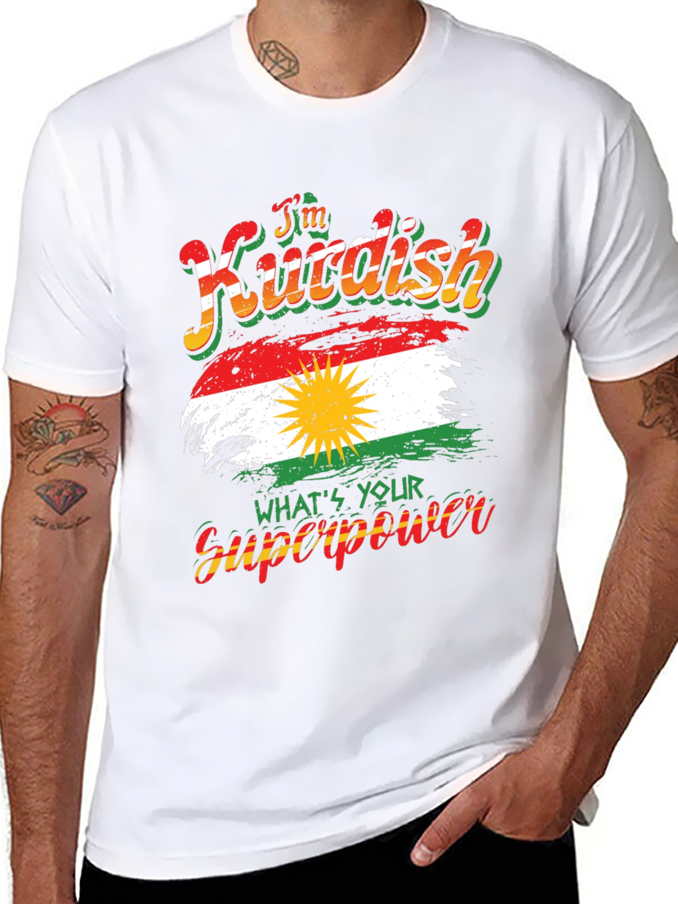 Im Kurdish Whats Your Superpower T-Shirt