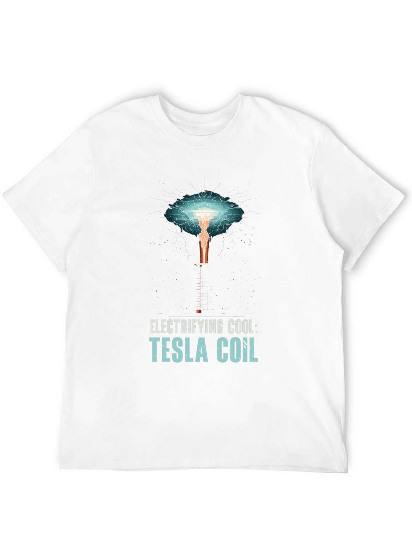 Electrifying Tesla Coil Graphic T-Shirt