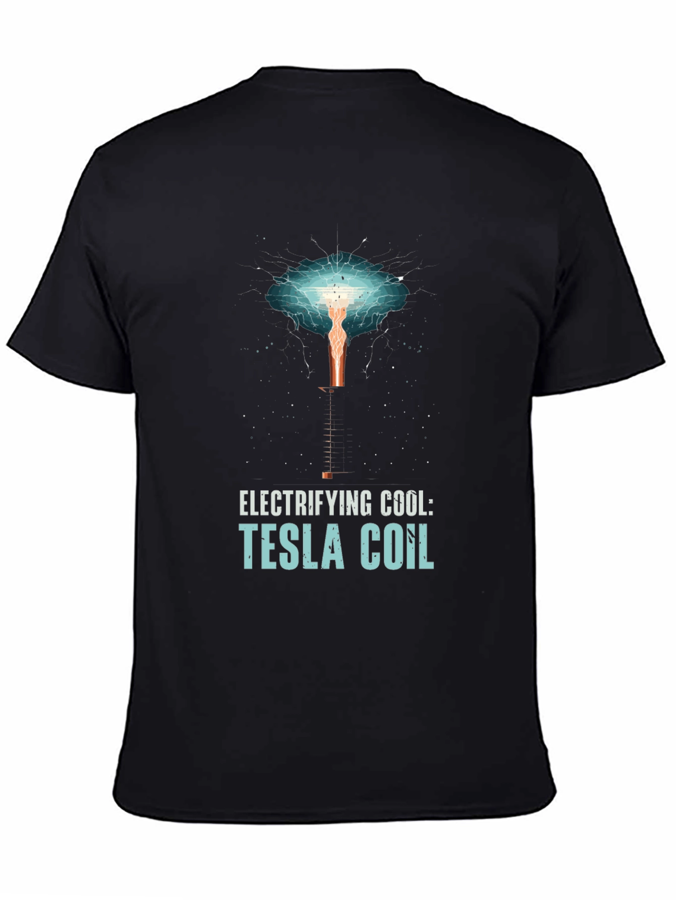 Electrifying Tesla Coil Graphic T-Shirt