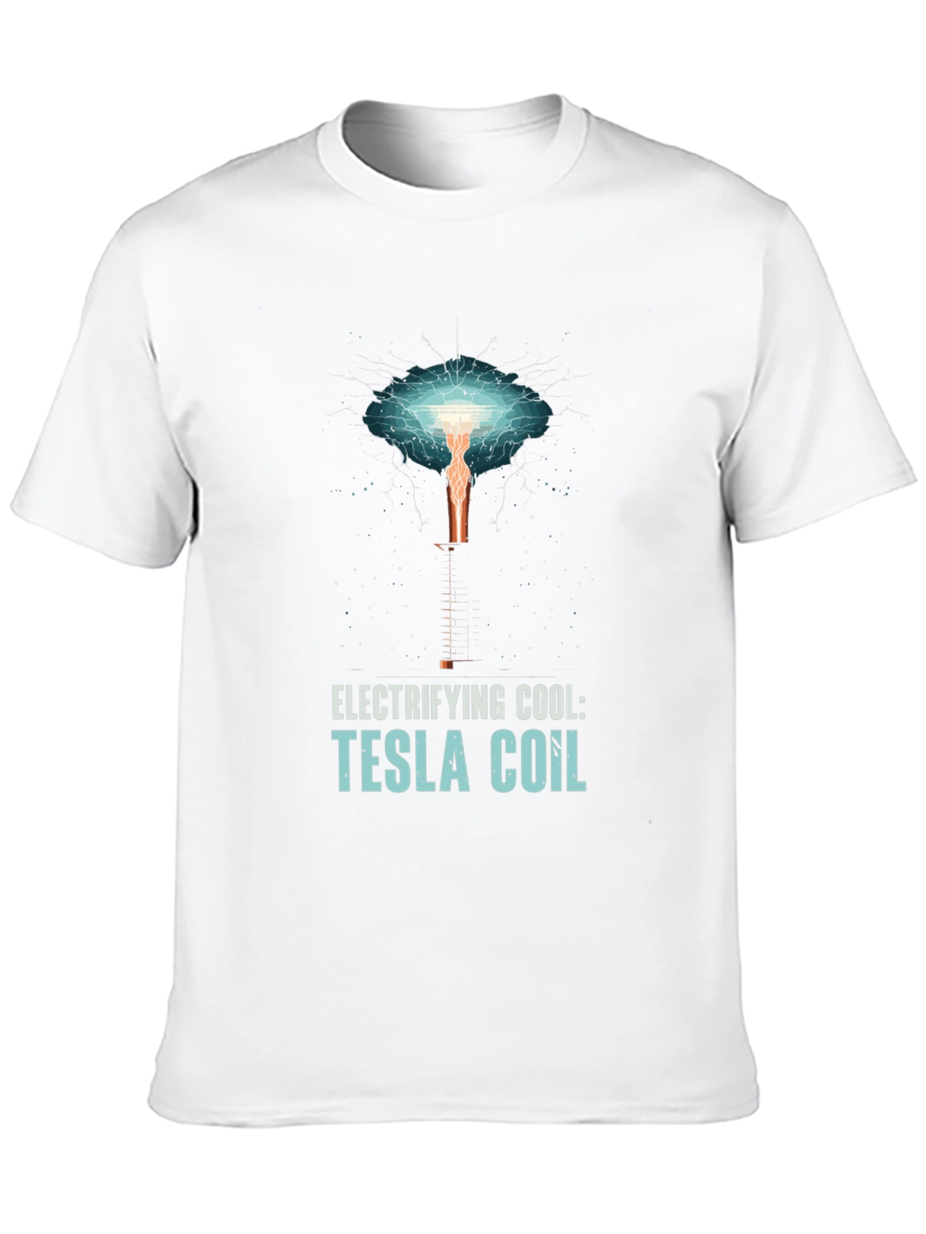 Electrifying Tesla Coil Graphic T-Shirt