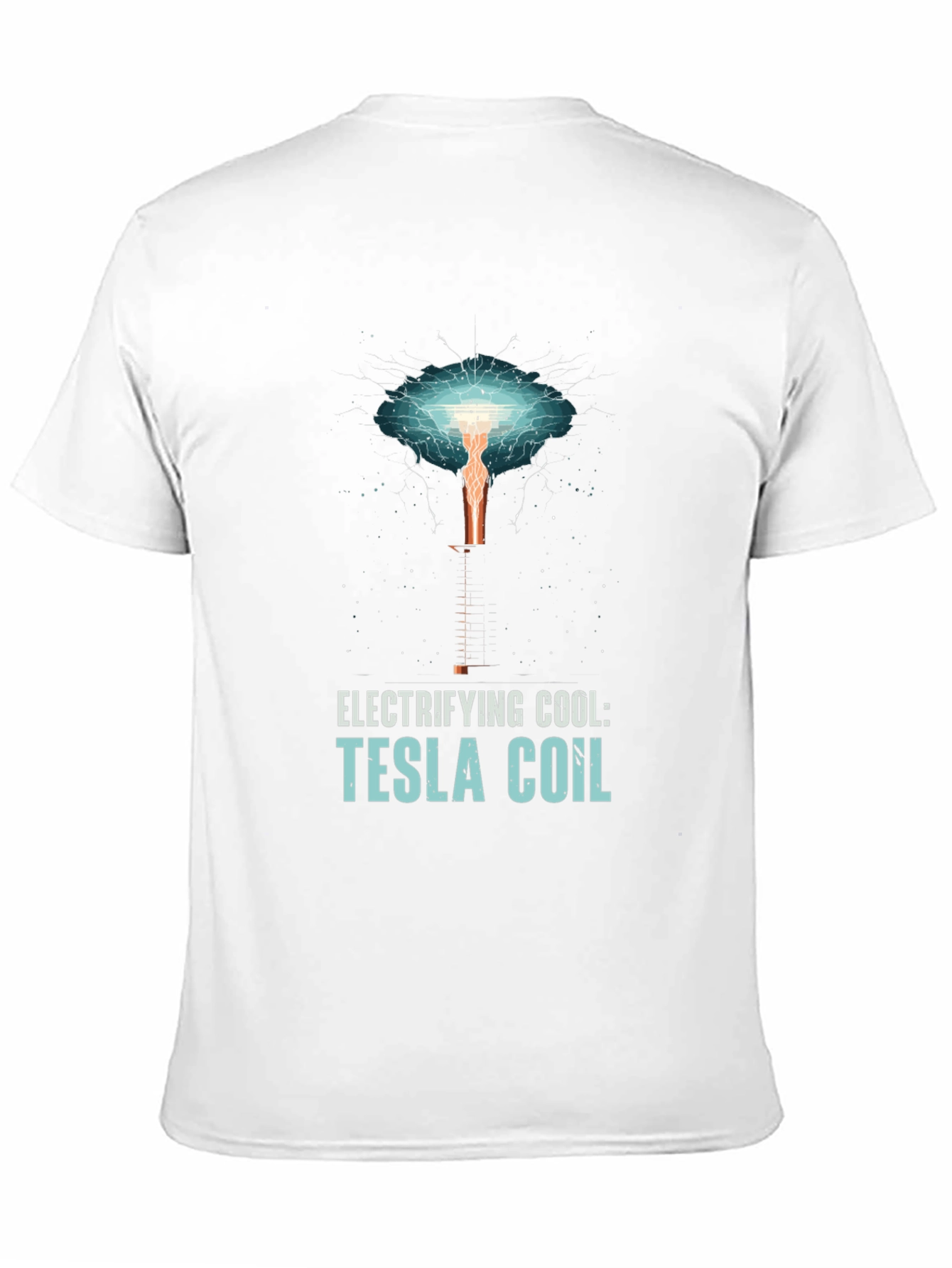 Electrifying Tesla Coil Graphic T-Shirt