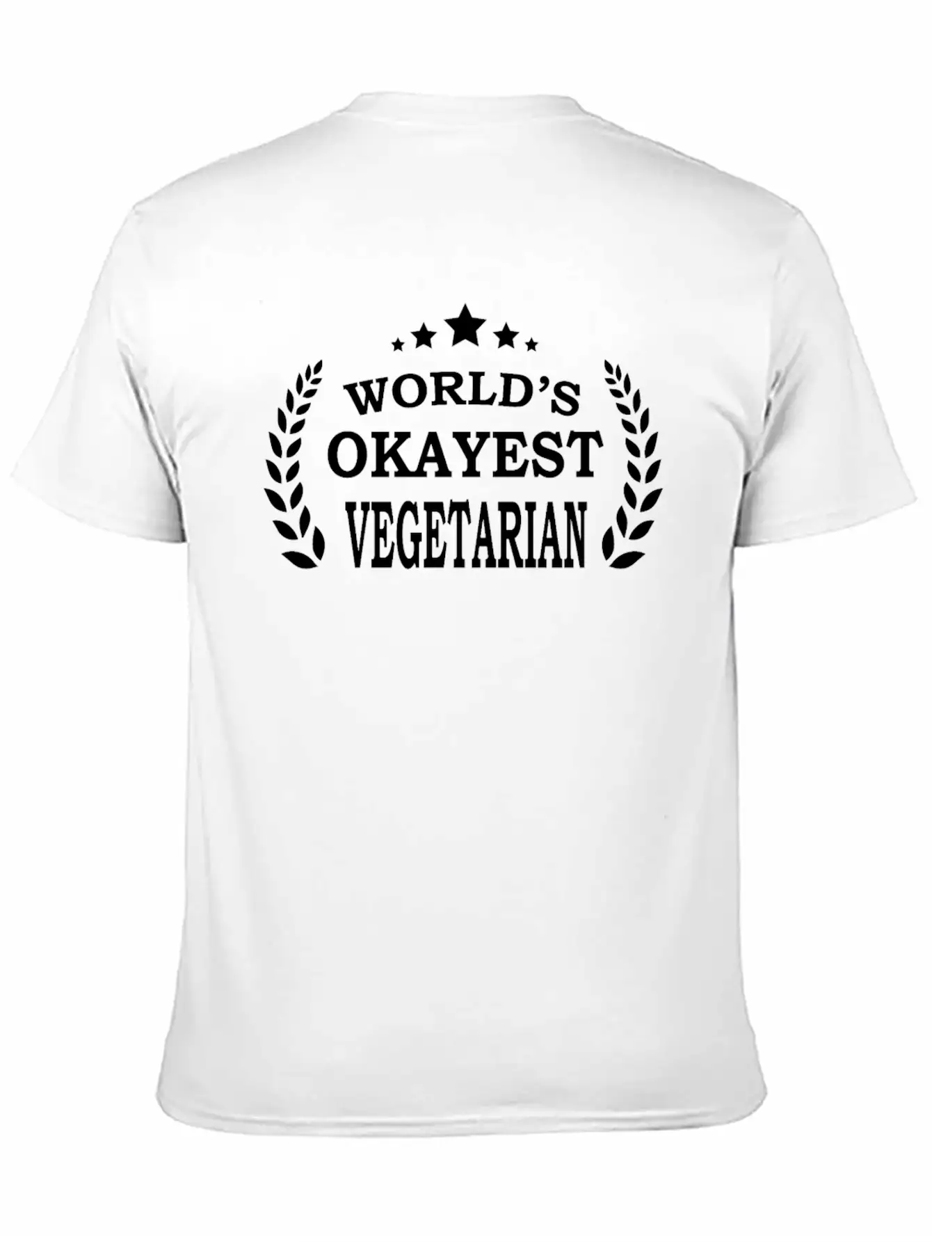 Xmas Present Idea For Vegetarians Unisex Short Sleeve Soft Cotton T-Shirt – Casual Everyday Wear