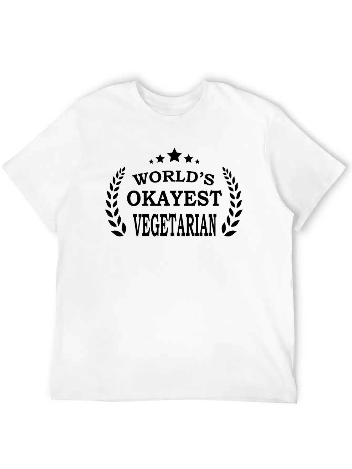 Xmas Present Idea For Vegetarians Unisex Short Sleeve Soft Cotton T-Shirt – Casual Everyday Wear