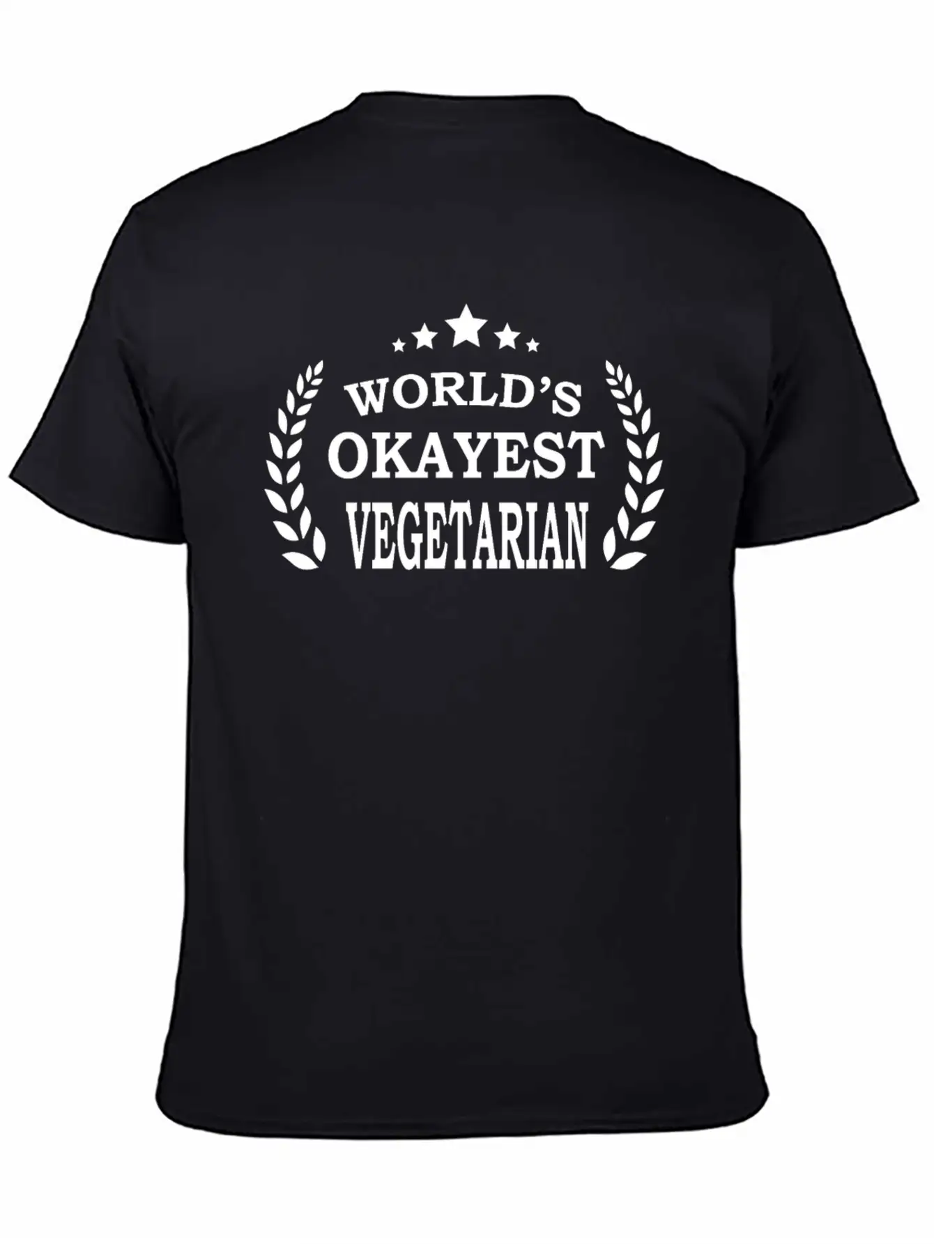 Xmas Present Idea For Vegetarians Unisex Short Sleeve Soft Cotton T-Shirt – Casual Everyday Wear