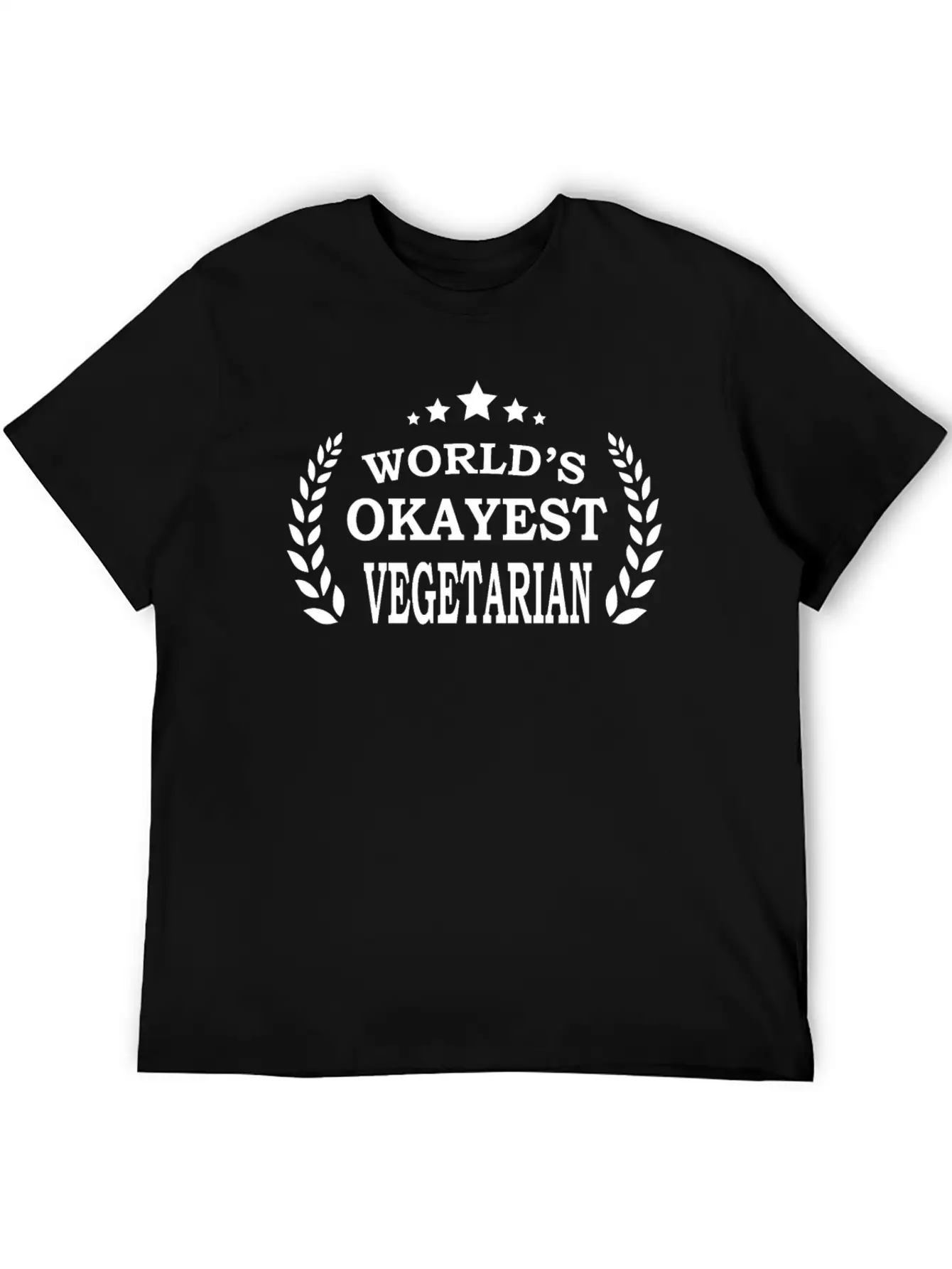Xmas Present Idea For Vegetarians Unisex Short Sleeve Soft Cotton T-Shirt – Casual Everyday Wear