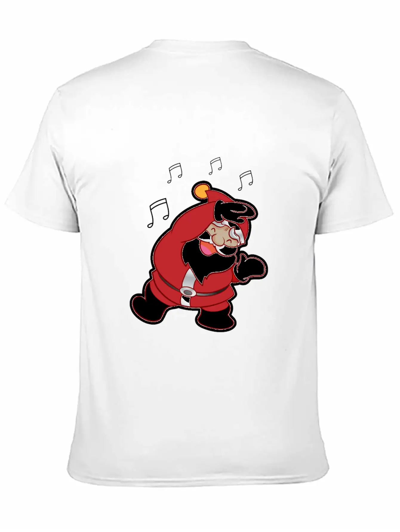 XMAS Santa Claus Christmas Dancing Santa Melody Comfortable Minimalist Graphic Tee – Summer Style Essential