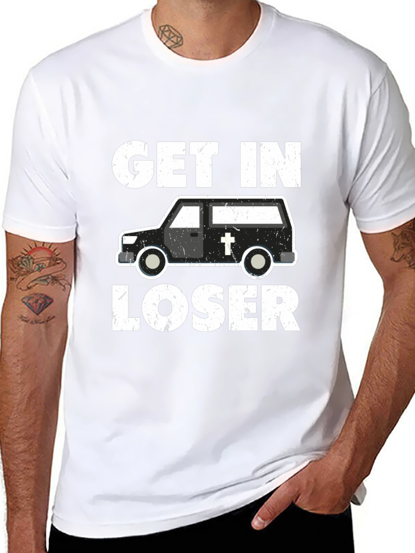 Get In Loser Hearse T-Shirt