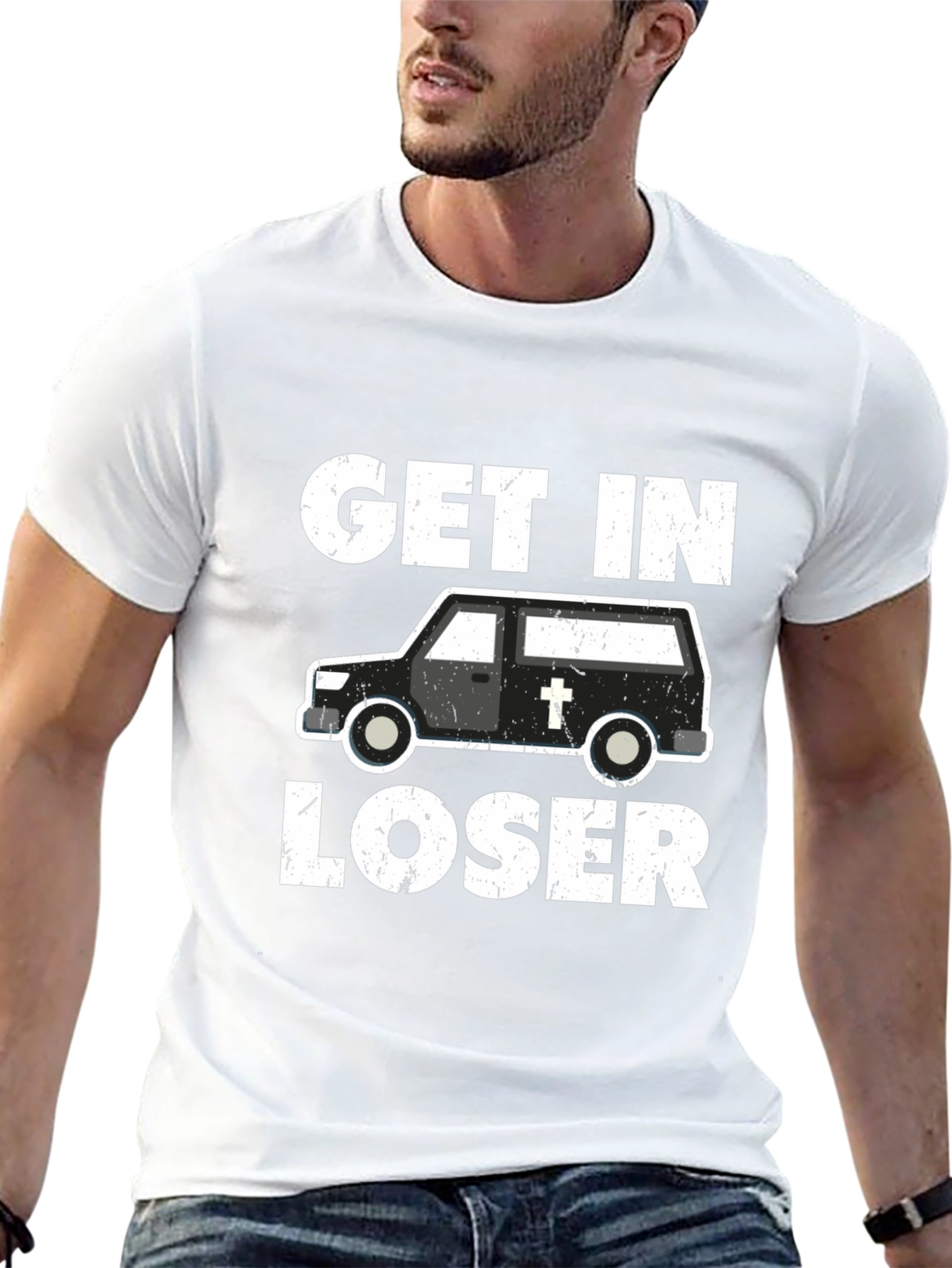 Get In Loser Hearse T-Shirt