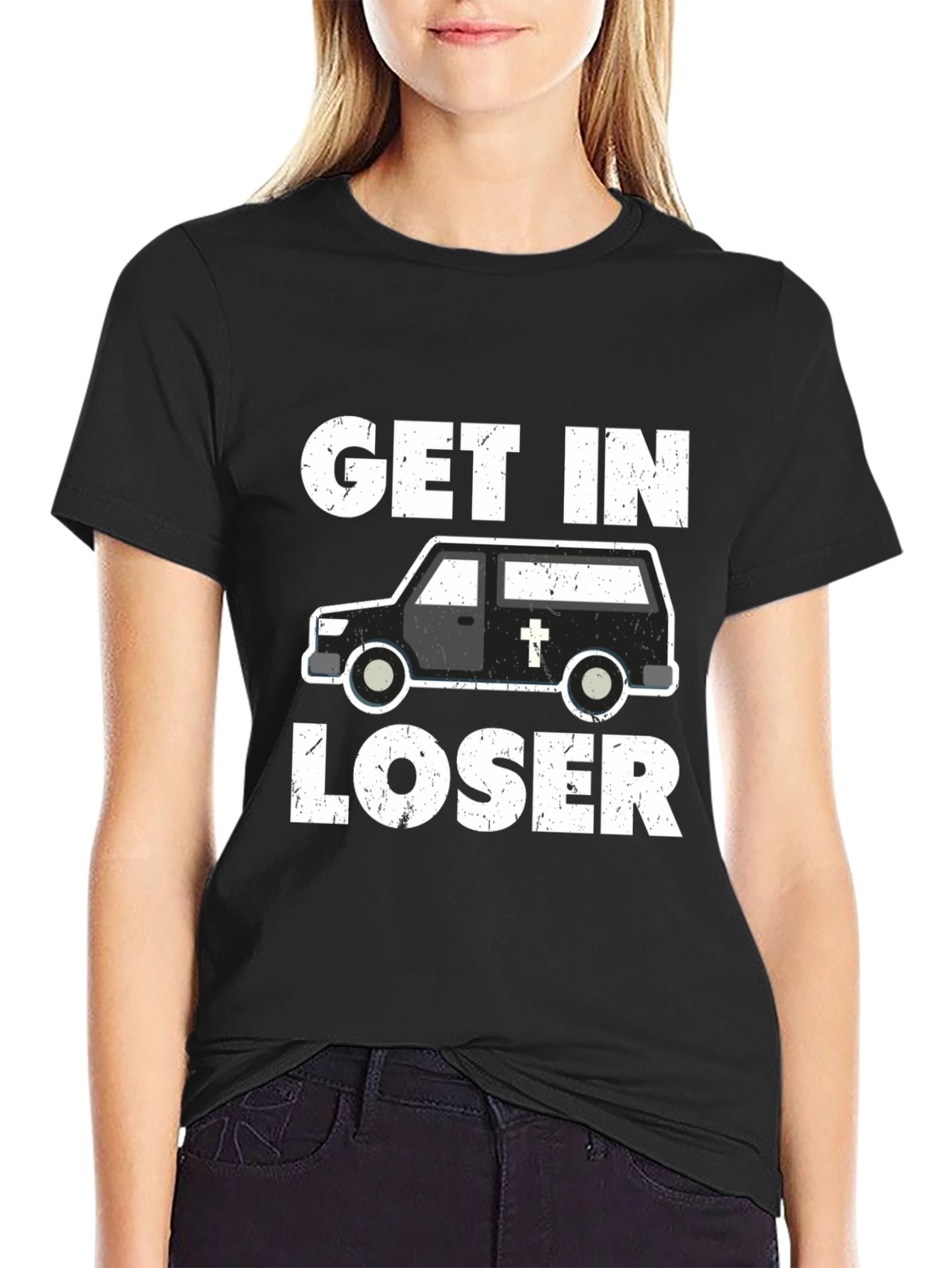Get In Loser Hearse T-Shirt