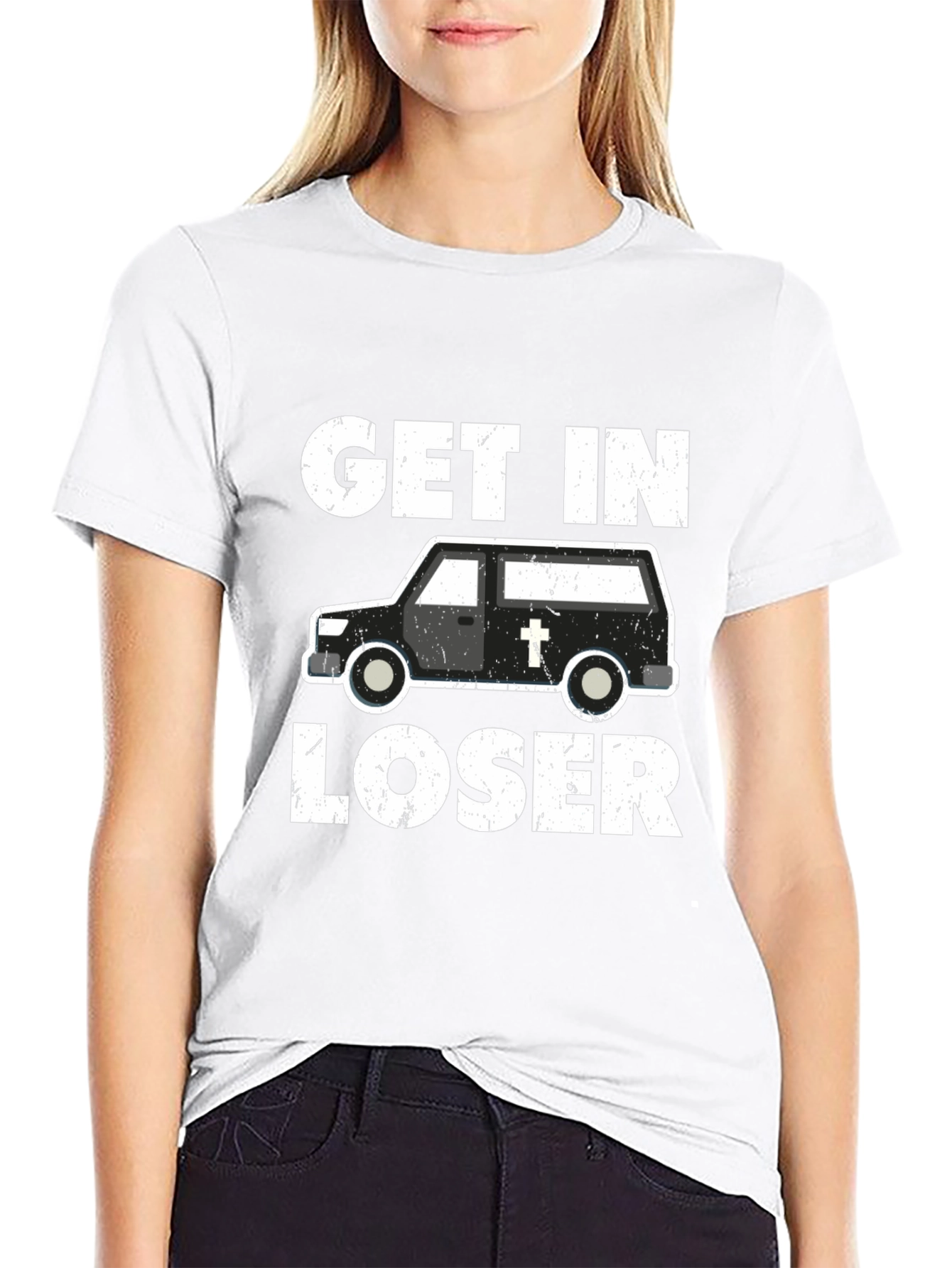 Get In Loser Hearse T-Shirt