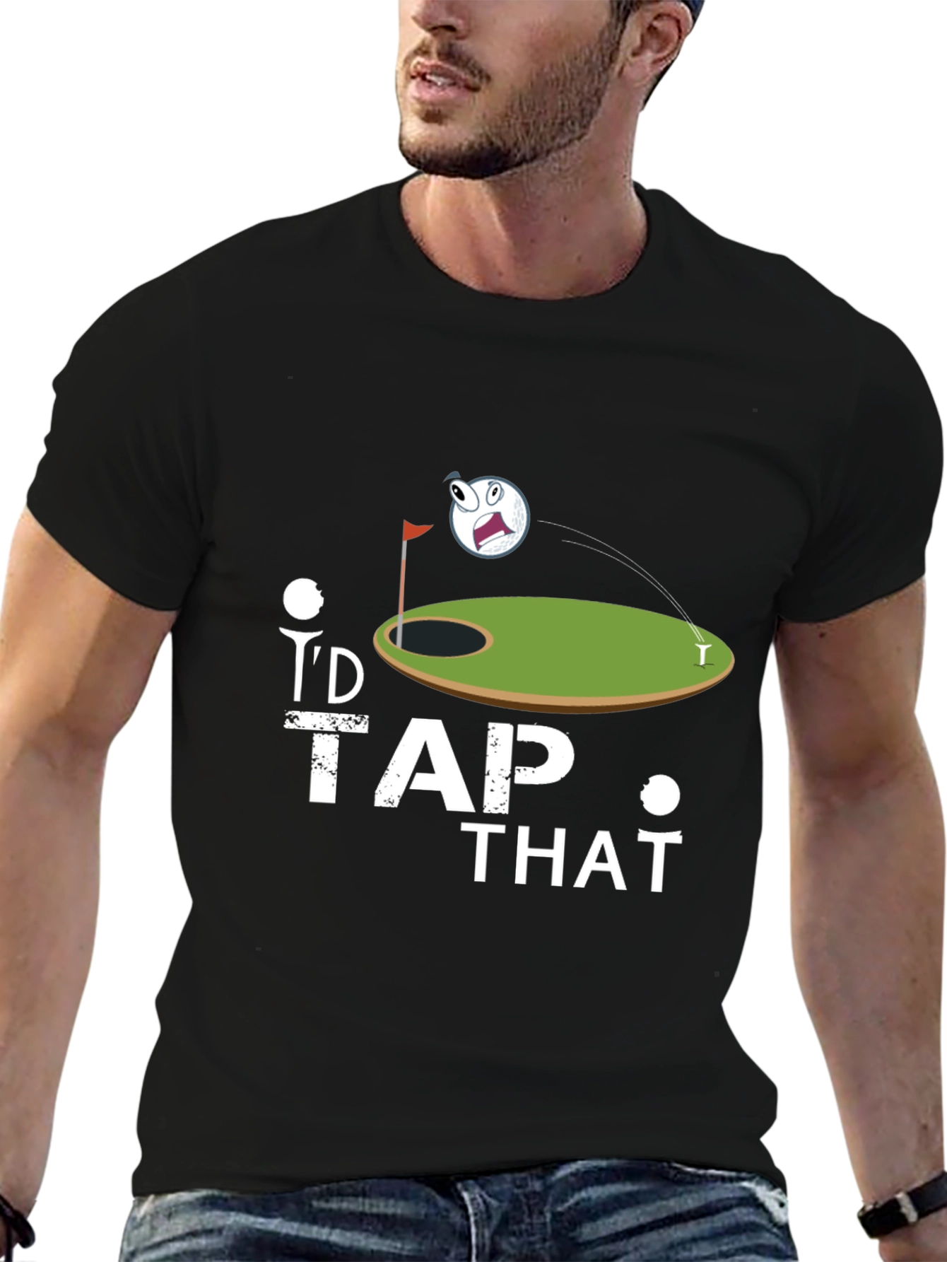 Id Tap That Golf T-Shirt - Funny Golfing Tee