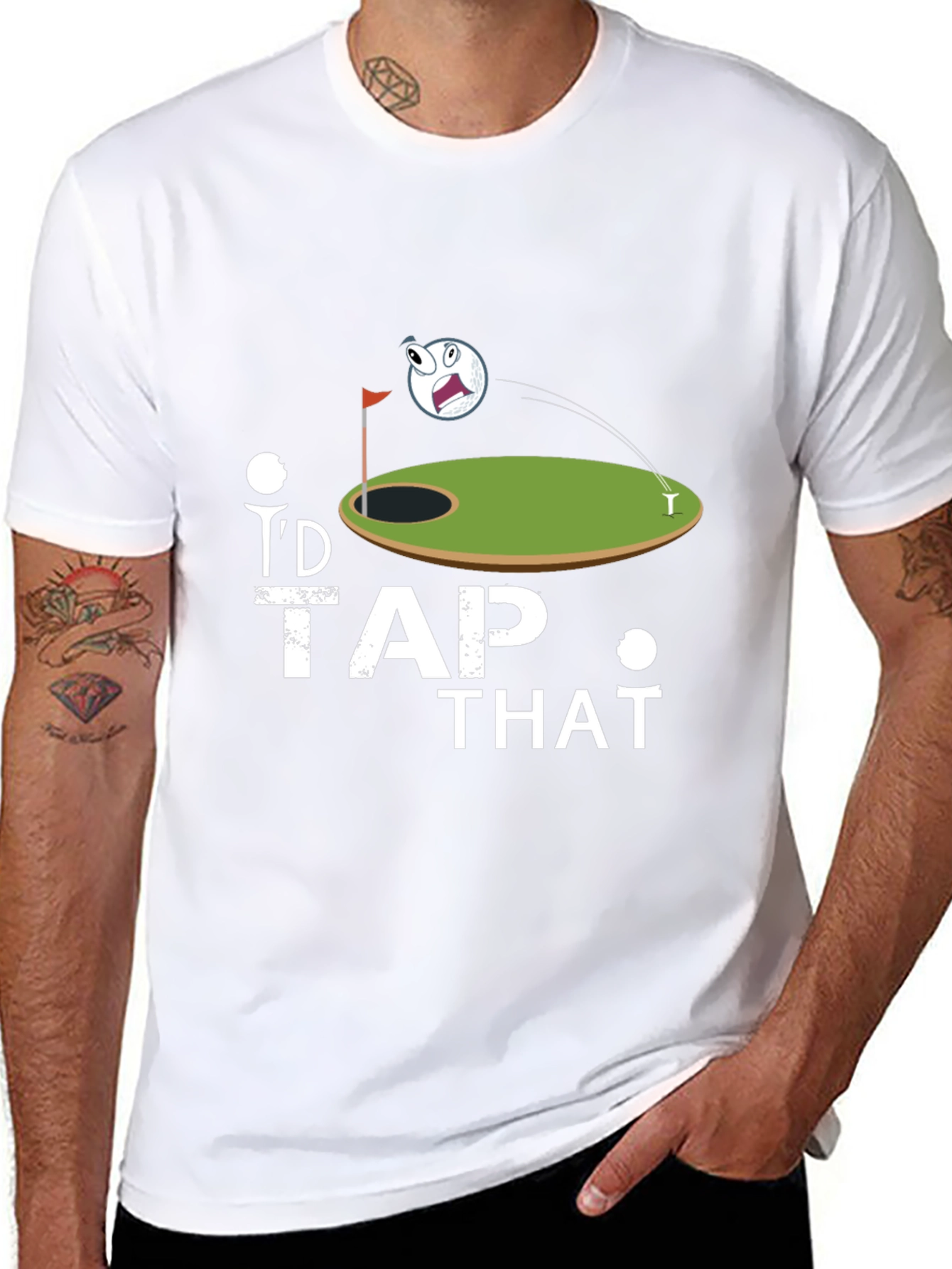 Id Tap That Golf T-Shirt - Funny Golfing Tee