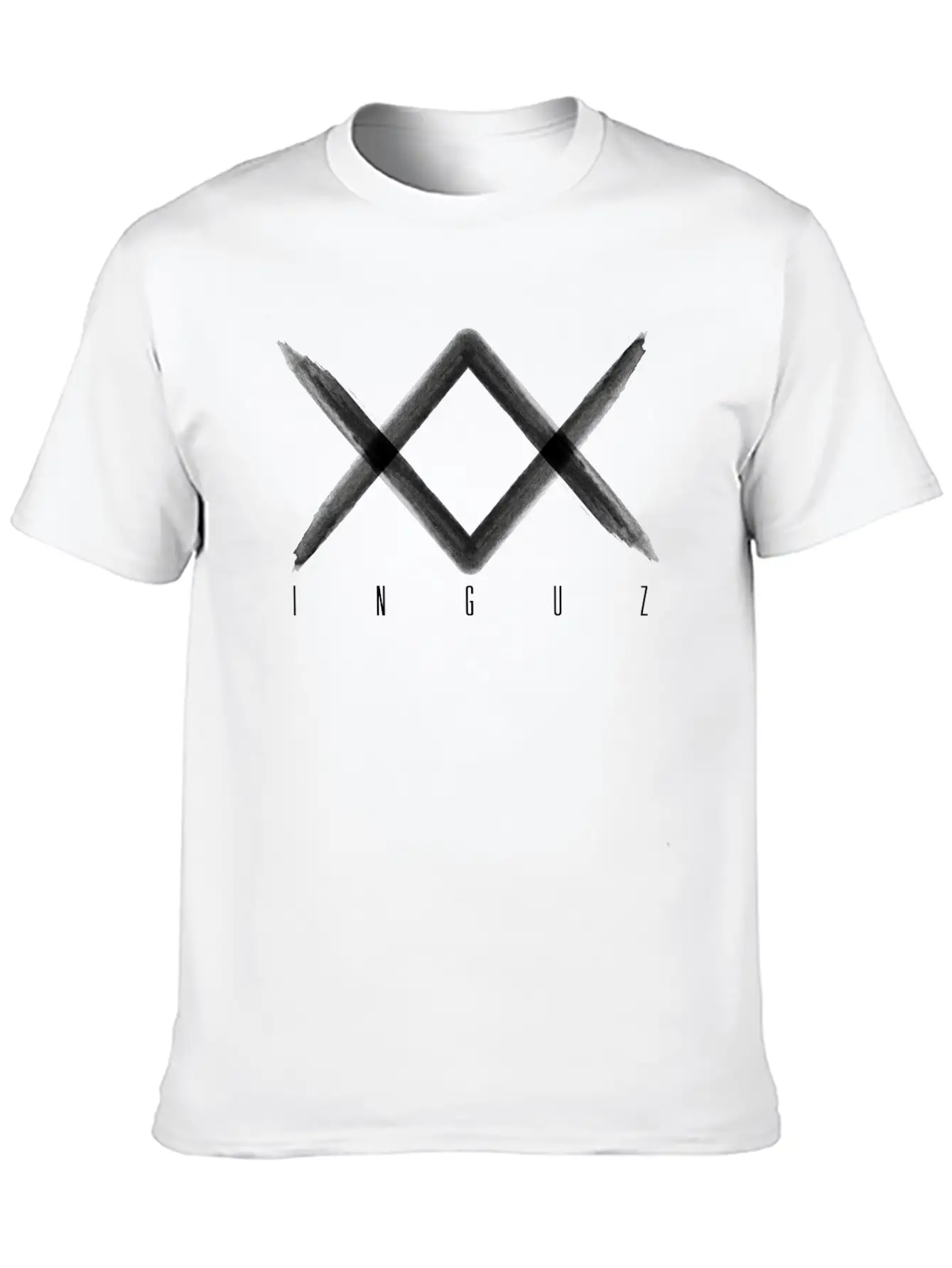 XX INGUZ WHITE Unisex Casual T-Shirt – Clean Design For Daily Comfort