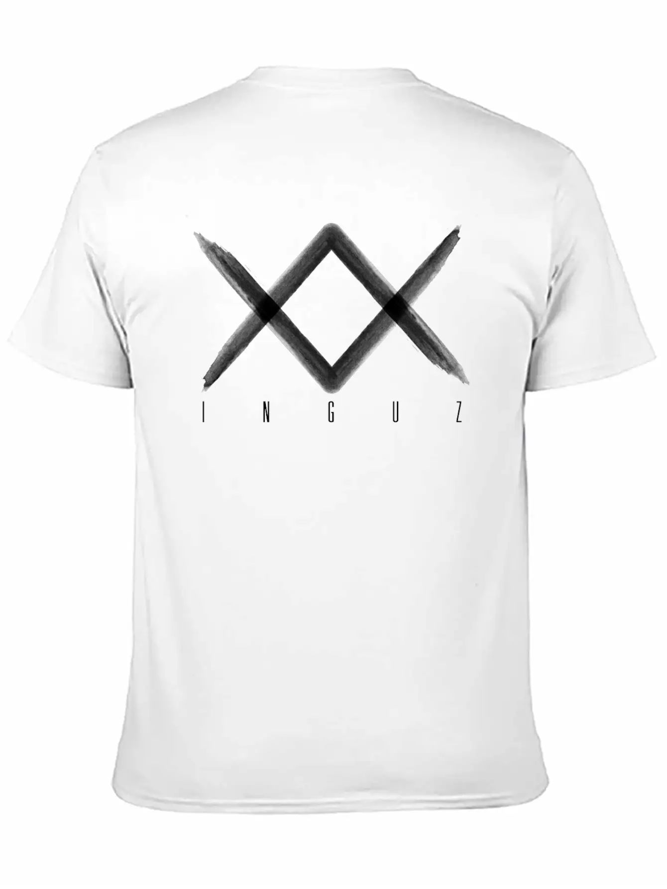 XX INGUZ WHITE Unisex Casual T-Shirt – Clean Design For Daily Comfort