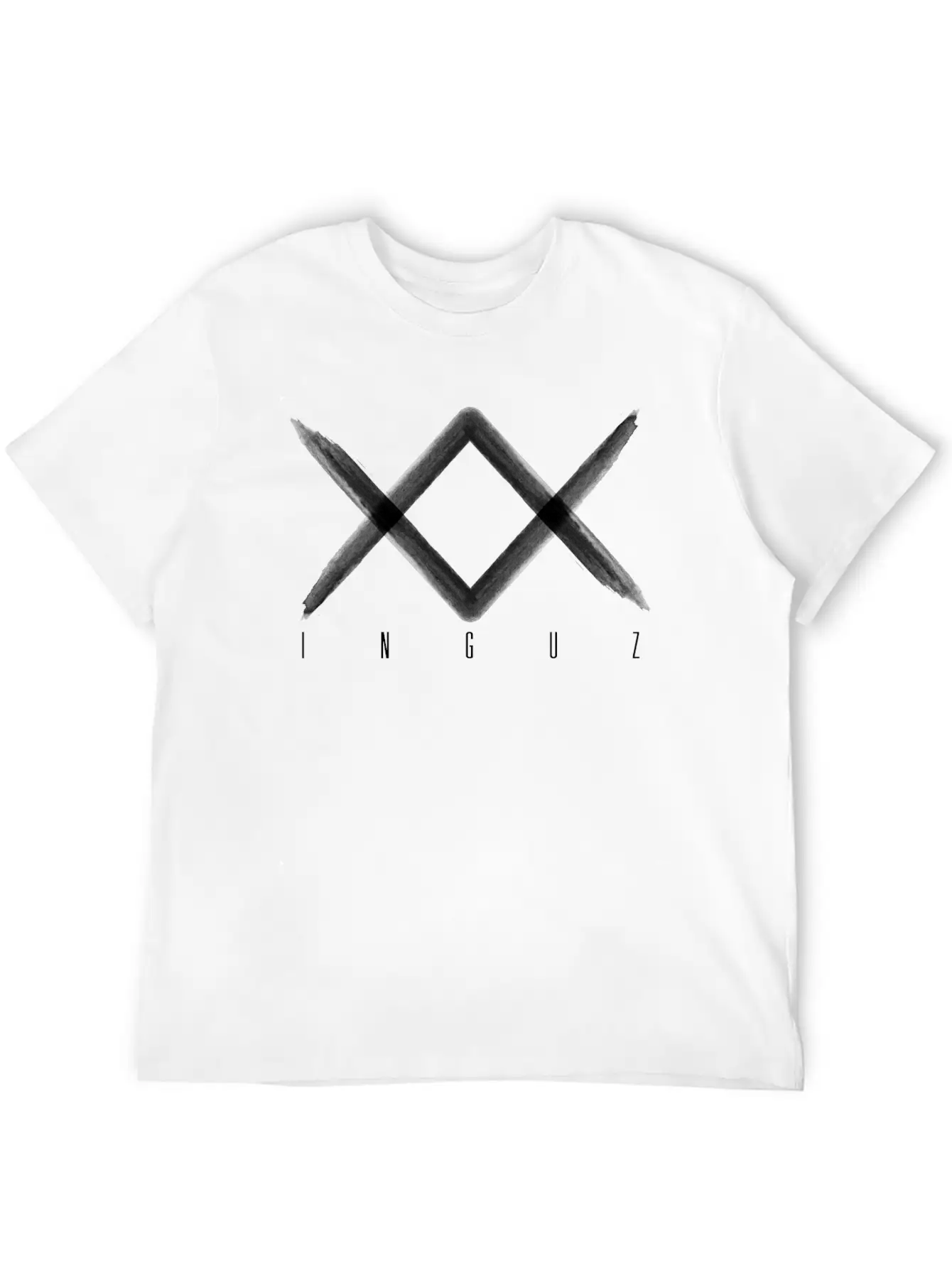 XX INGUZ WHITE Unisex Casual T-Shirt – Clean Design For Daily Comfort