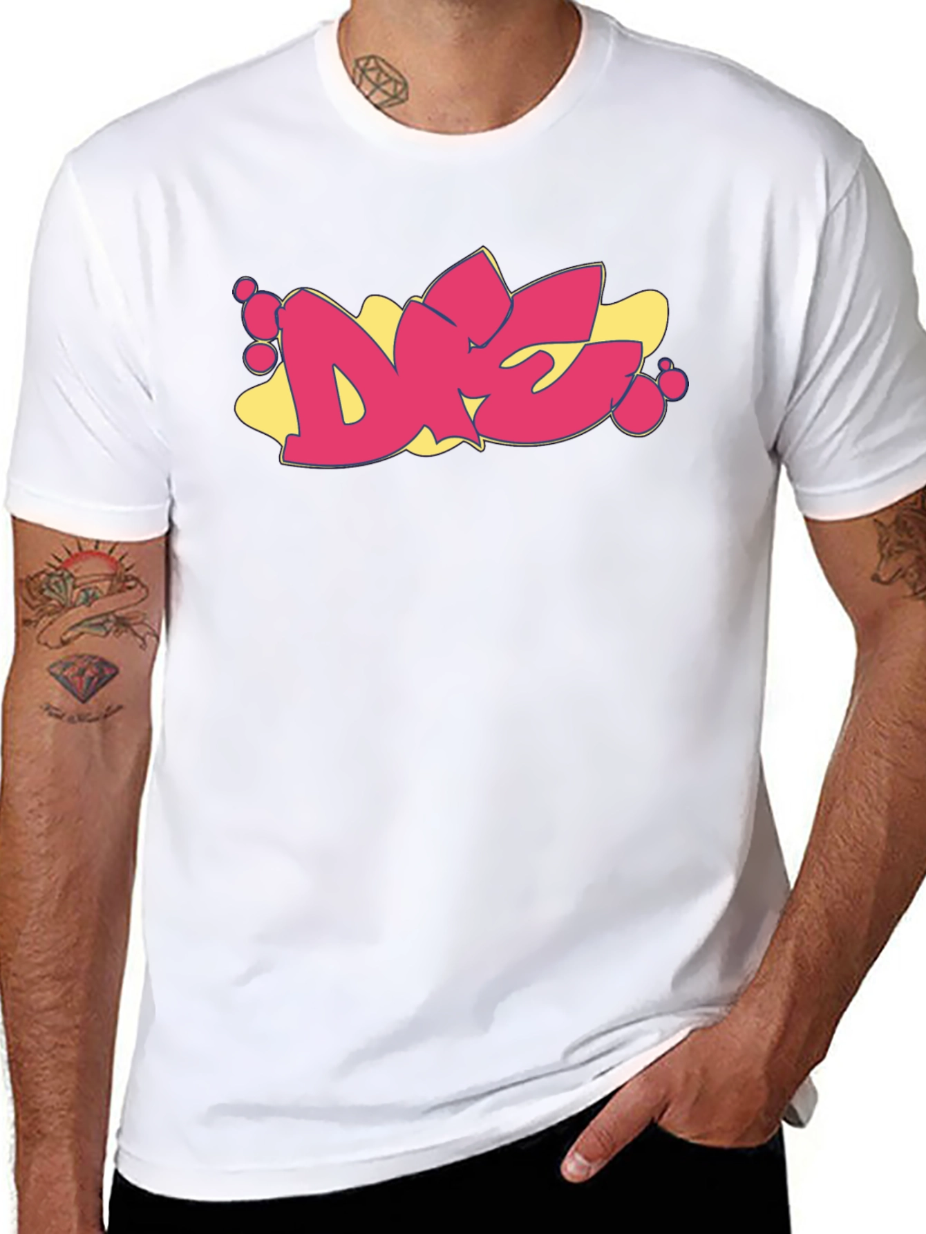 Stylish Graphic Print T-Shirt