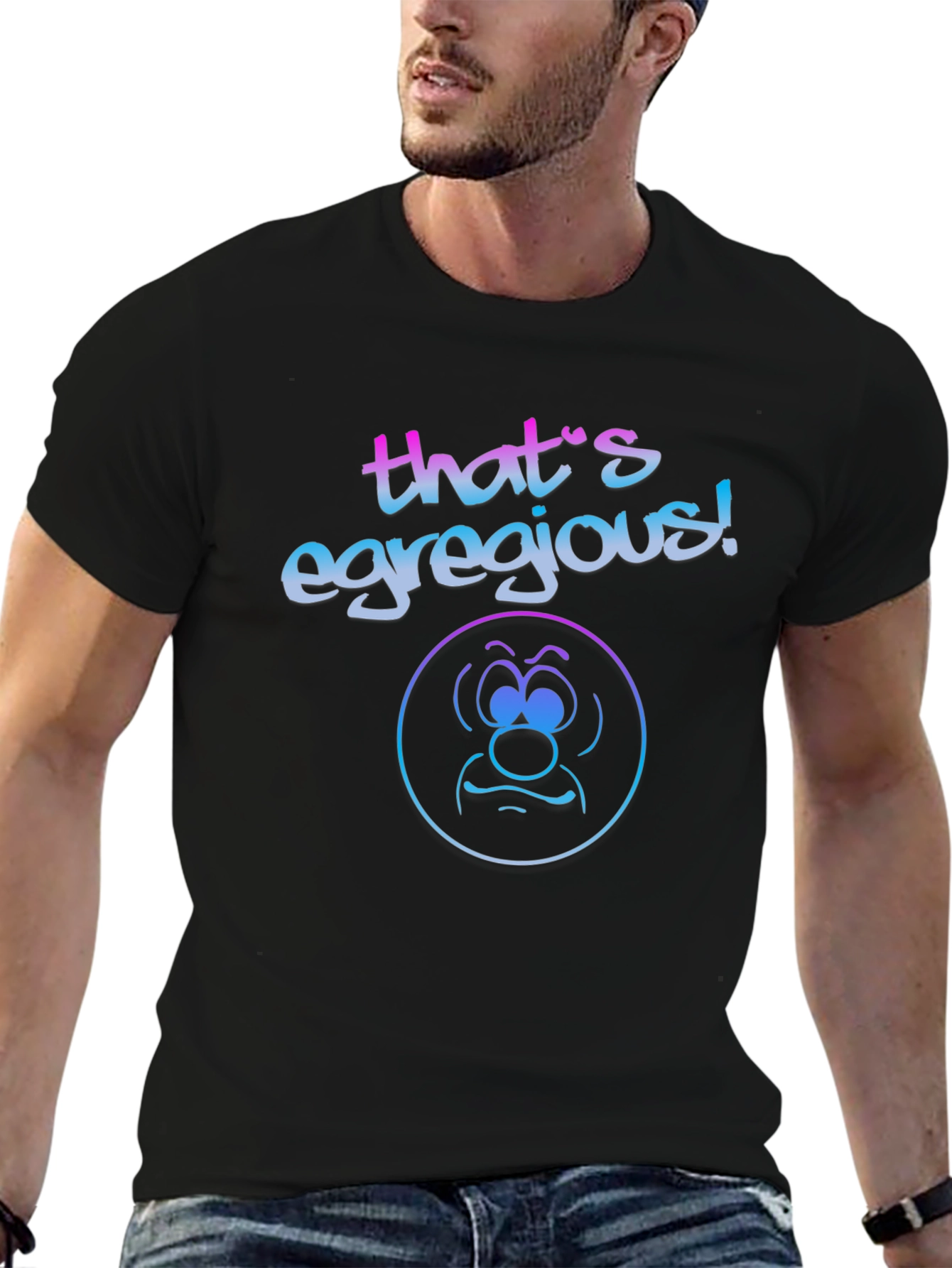 Thats Egregious! Graphic Tee - Black
